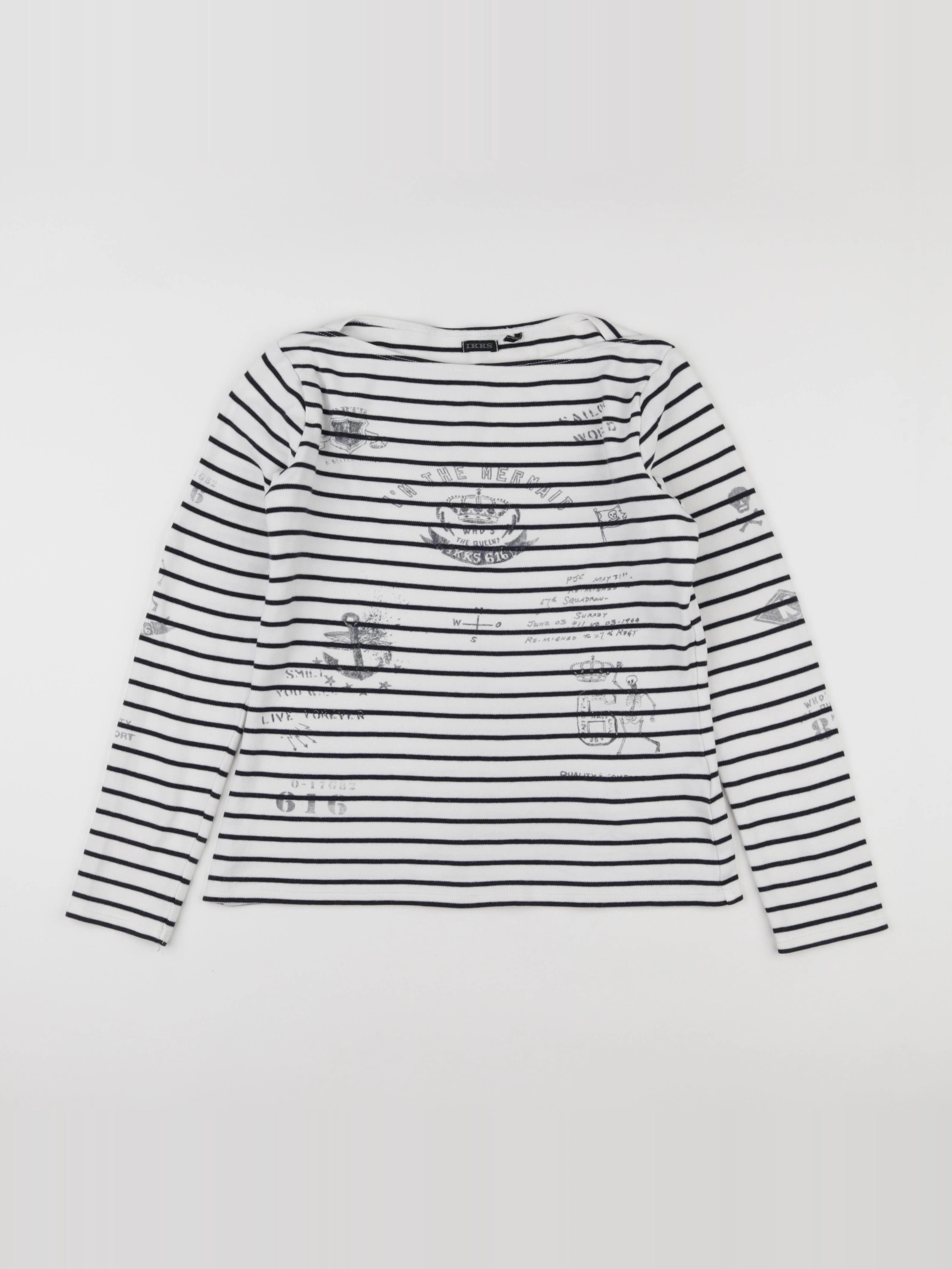 IKKS - tee-shirt bleu - 12 ans