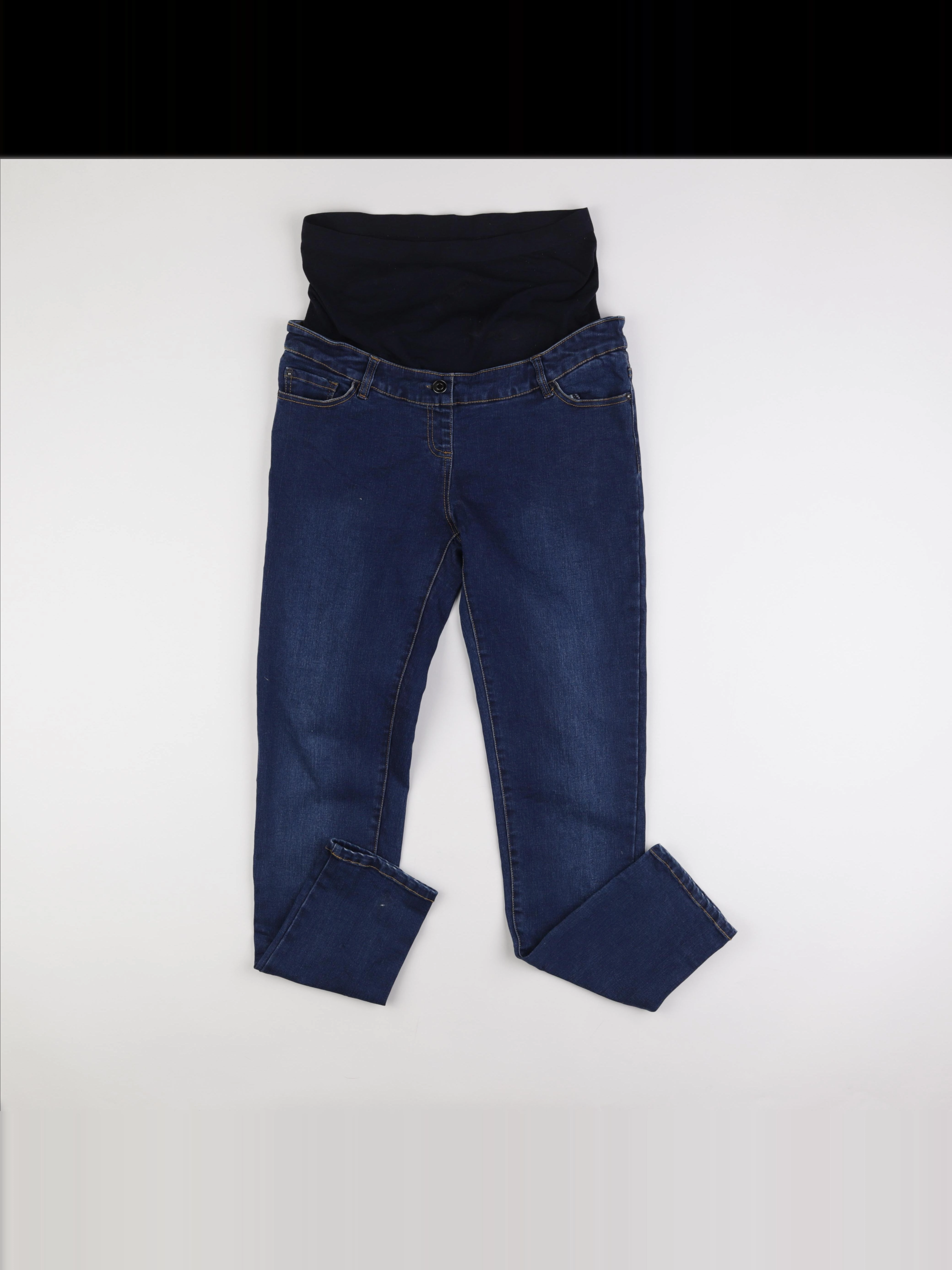 Vertbaudet - jean grossesse bleu - 42