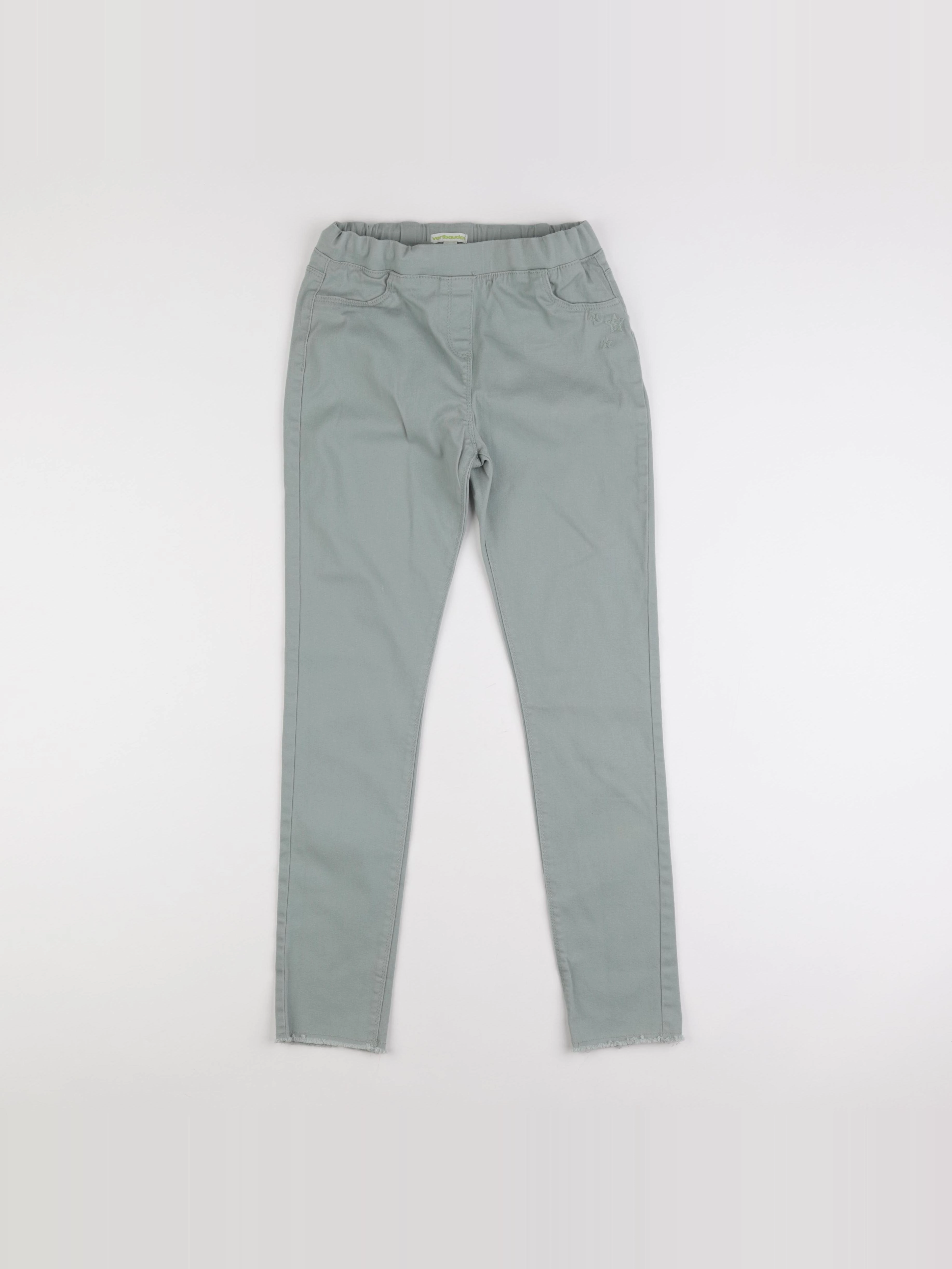 Vertbaudet - jegging vert - 12 ans