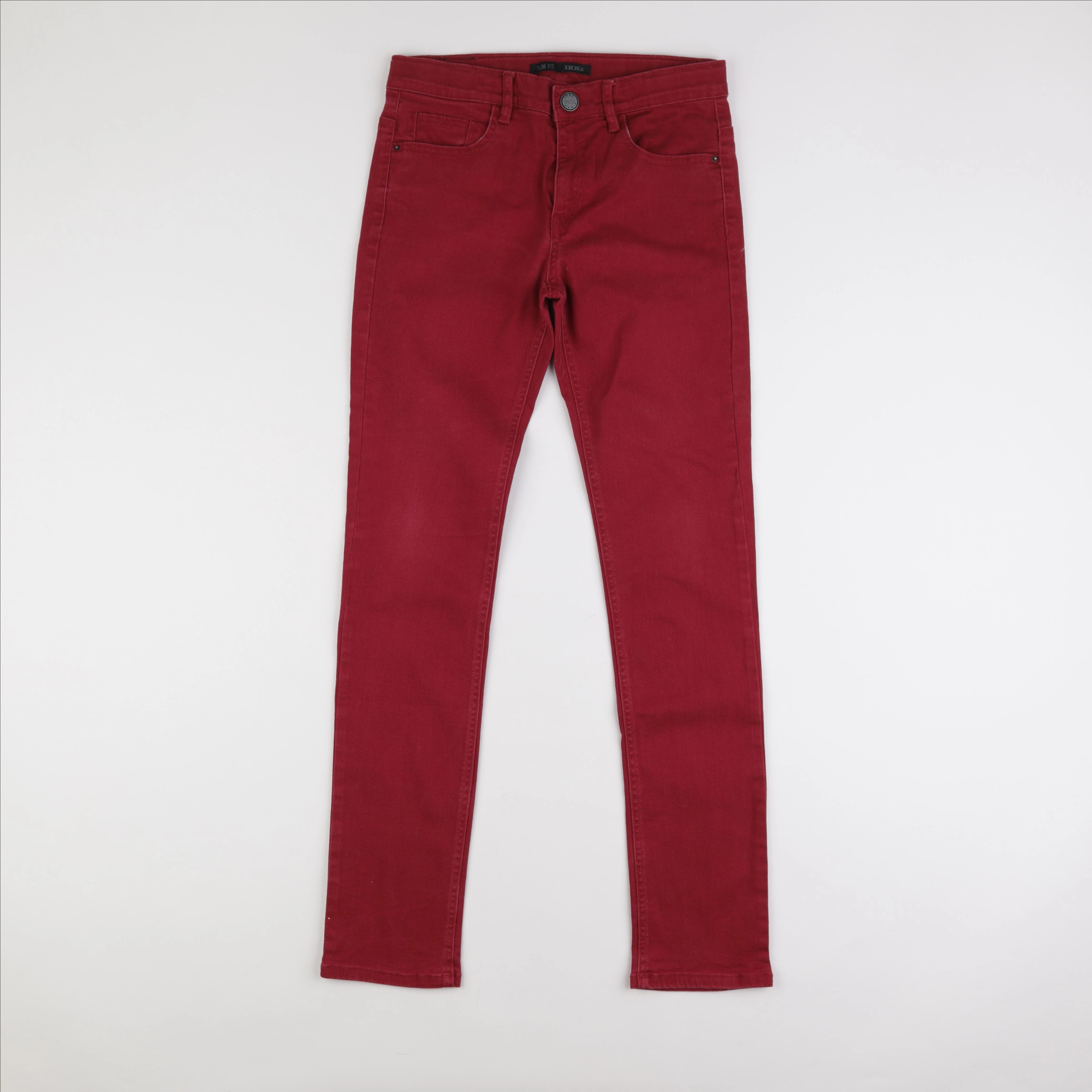IKKS - jean rouge - 14 ans