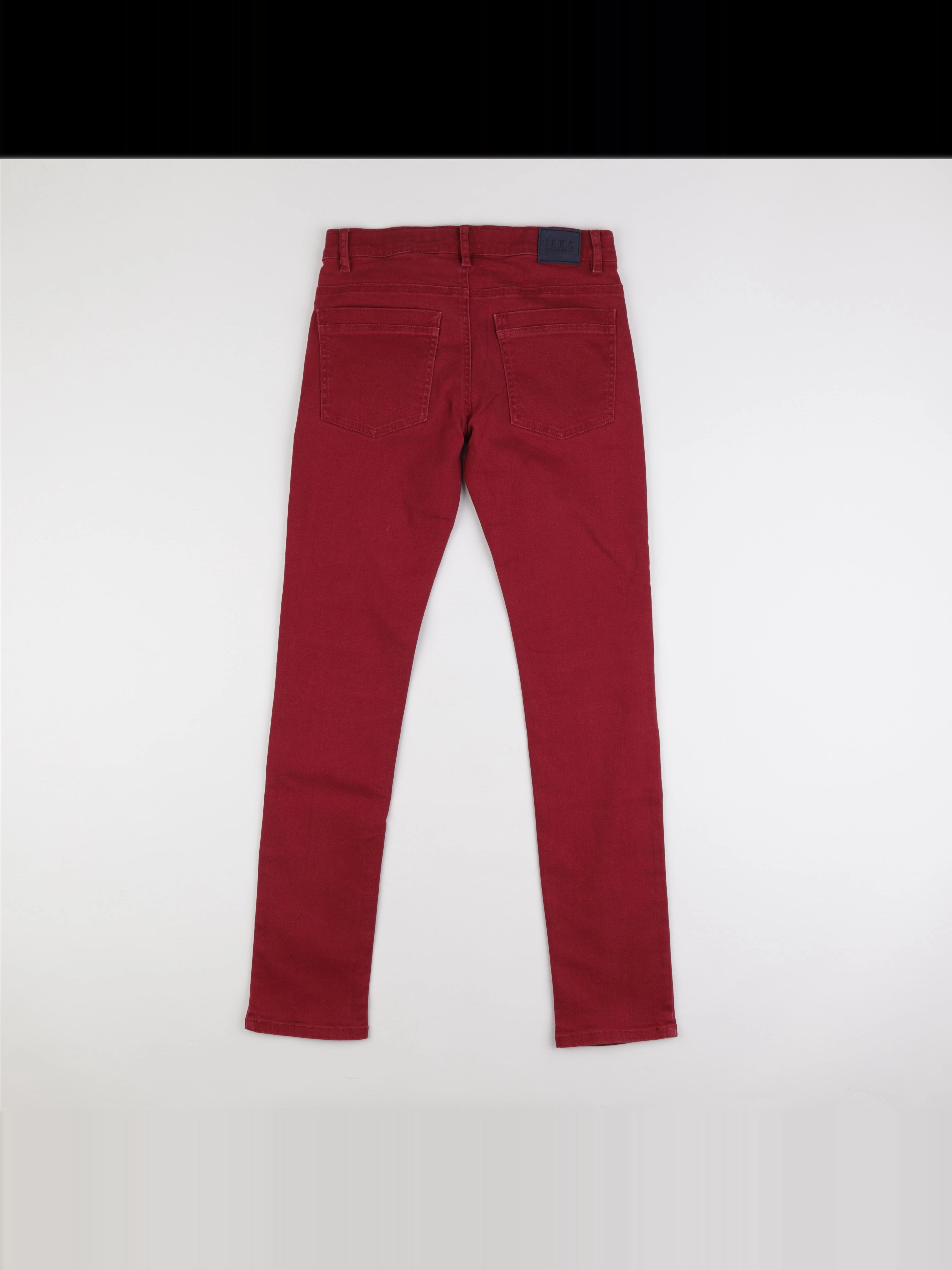 IKKS - jean rouge - 14 ans