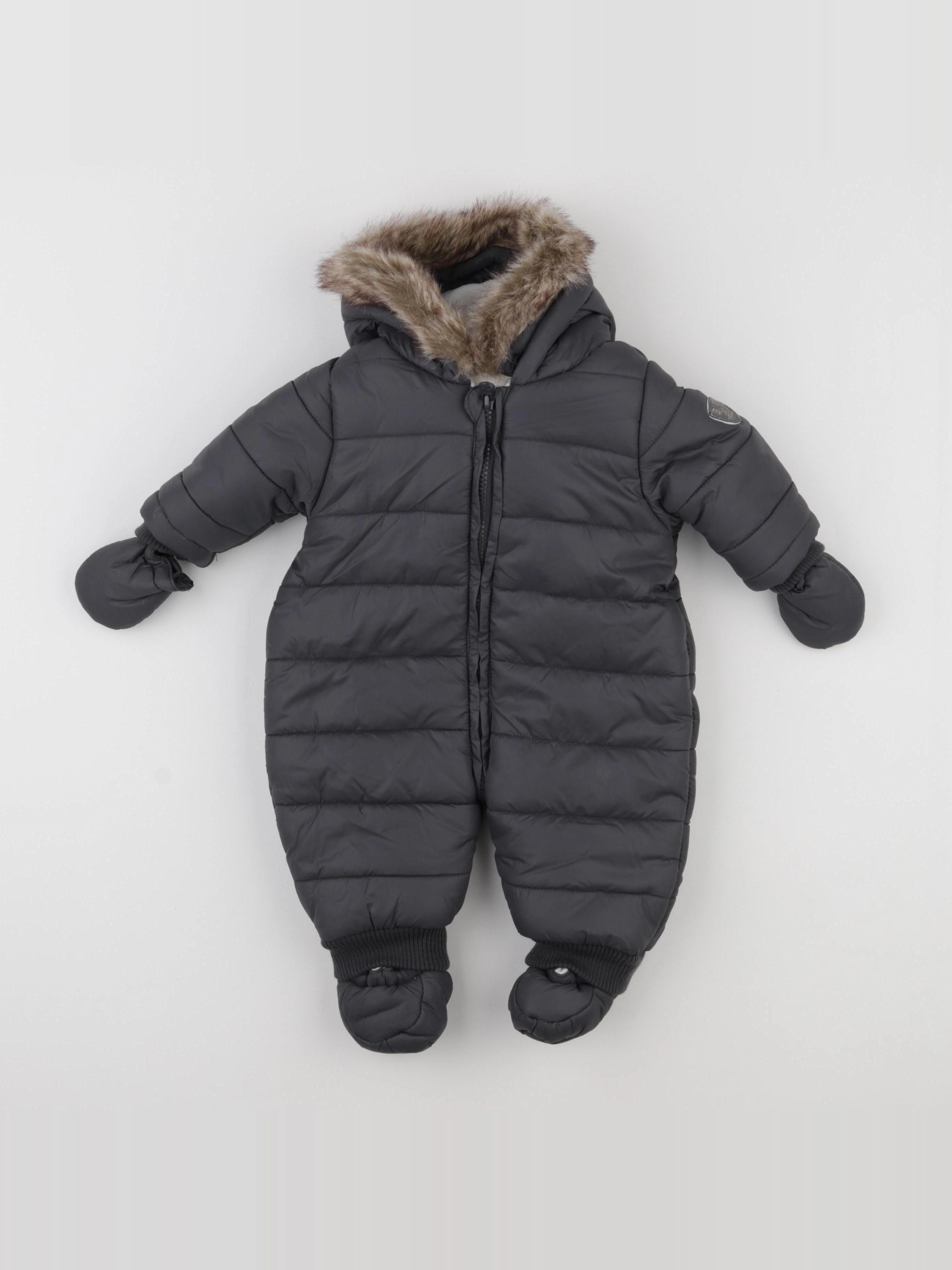 Boutchou - combi-pilote gris - 3 mois