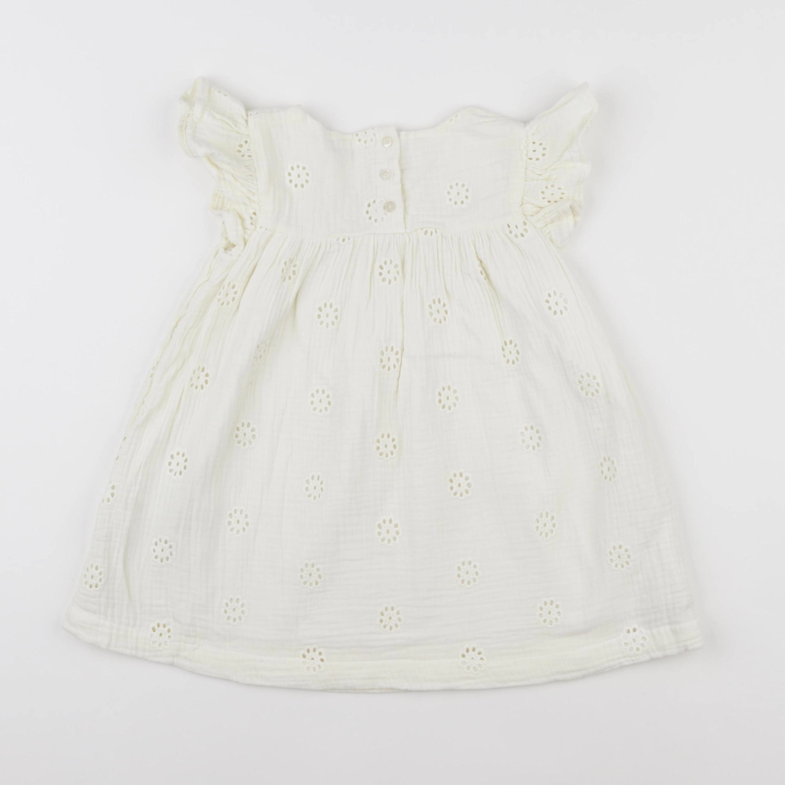 Vertbaudet - robe beige - 3 ans