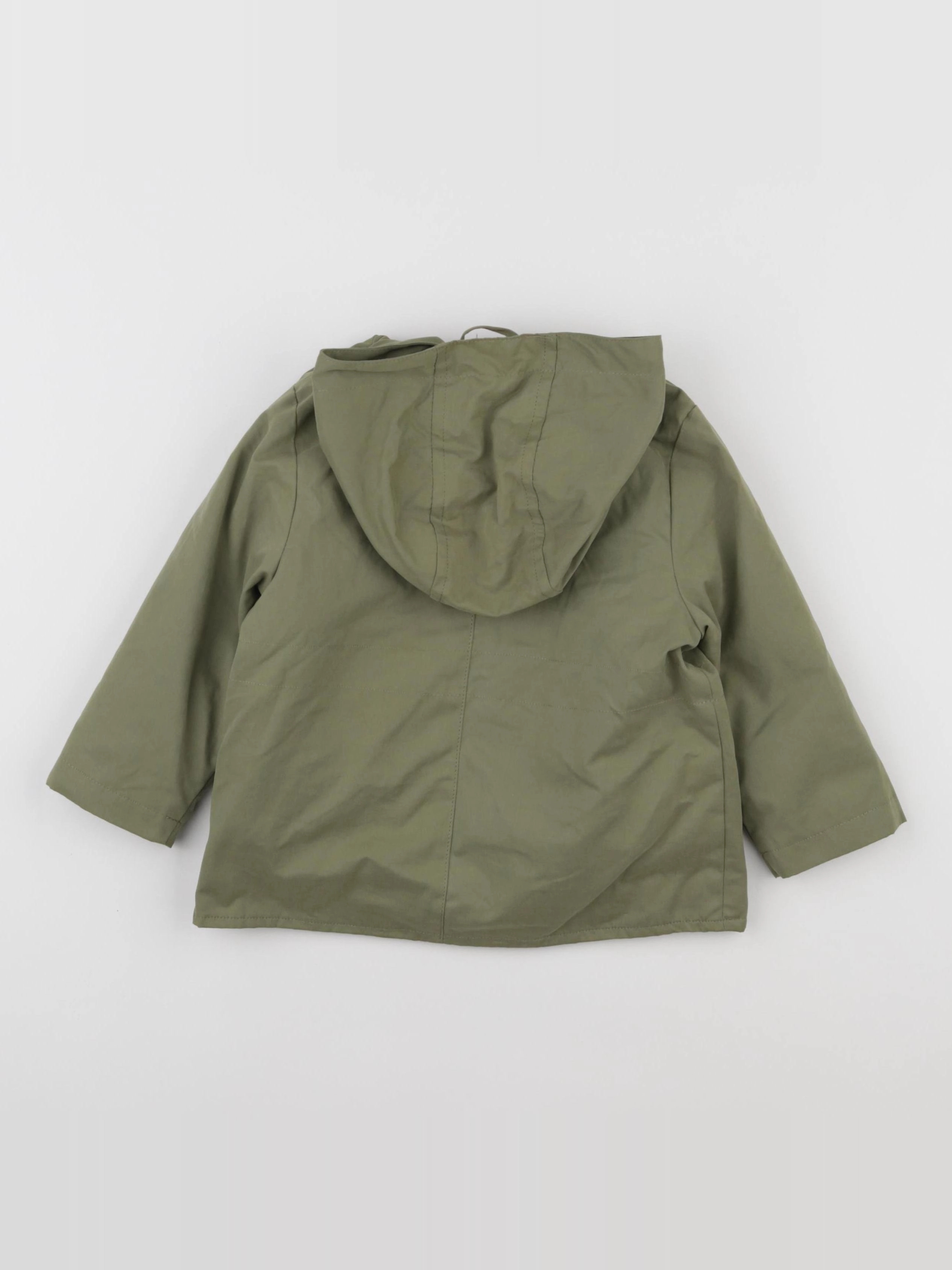 Vertbaudet - parka vert - 2 ans