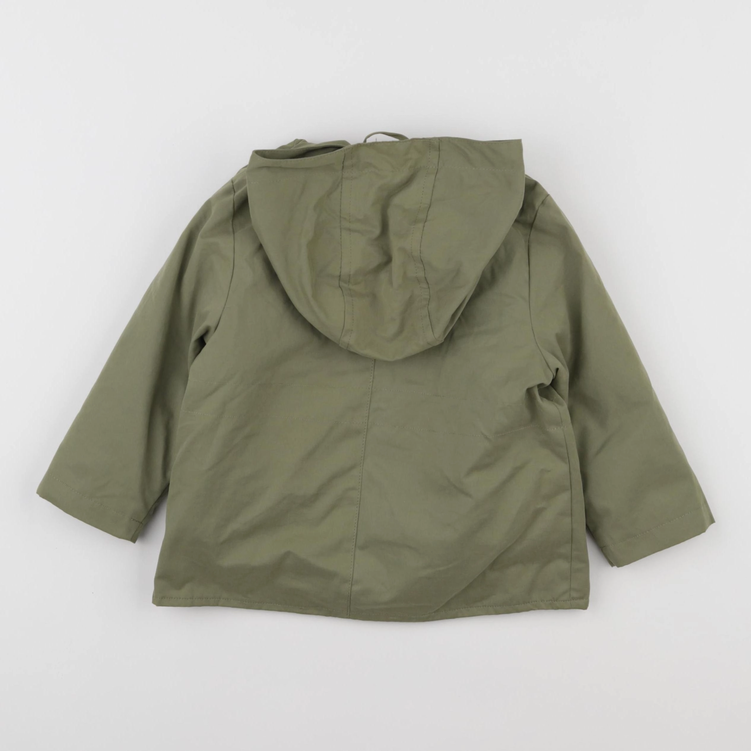 Vertbaudet - parka vert - 2 ans