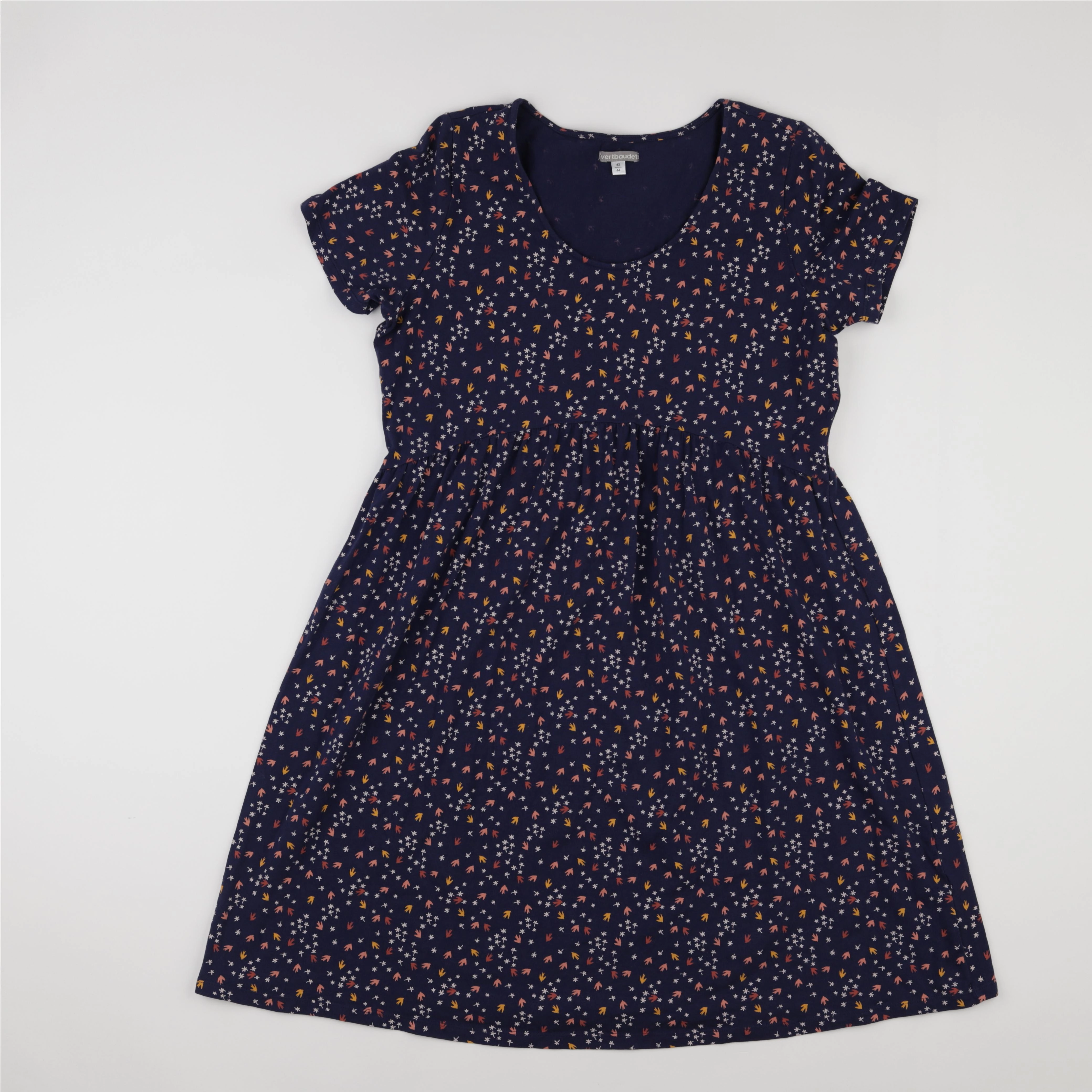 Vertbaudet - robe grossesse bleu - 42 à 44