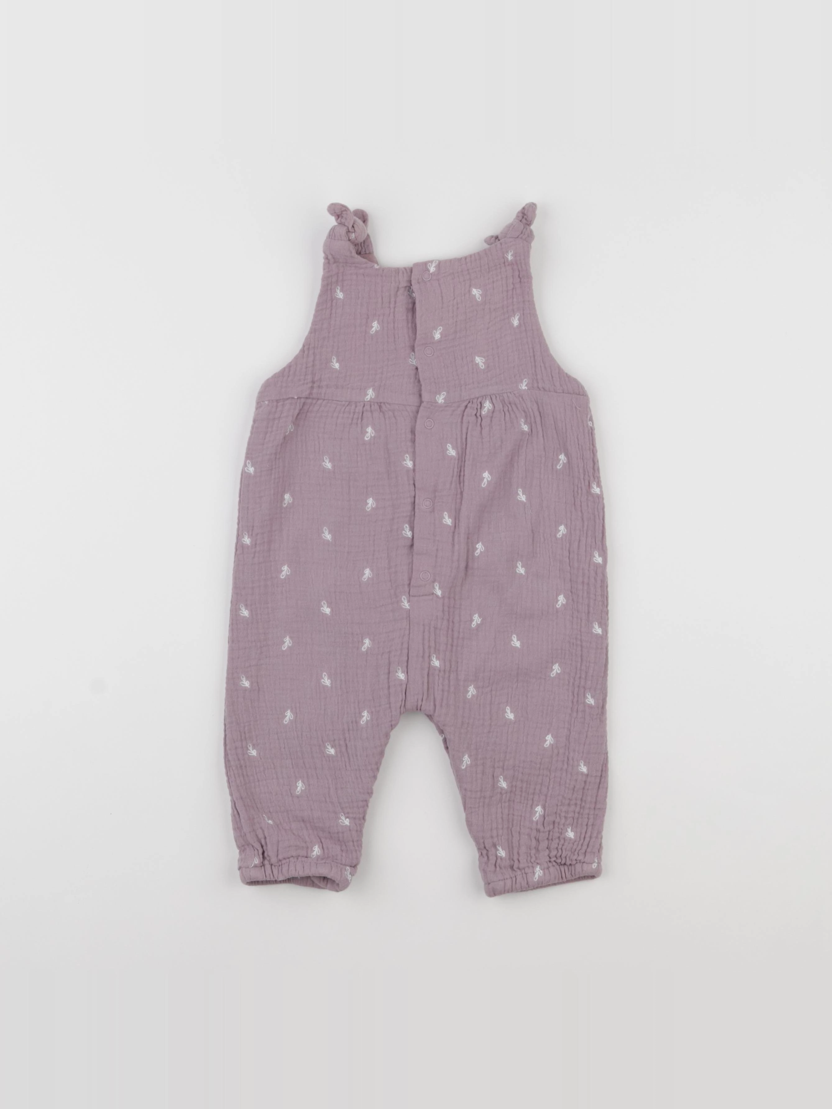 Vertbaudet - combinaison violet - 12 mois