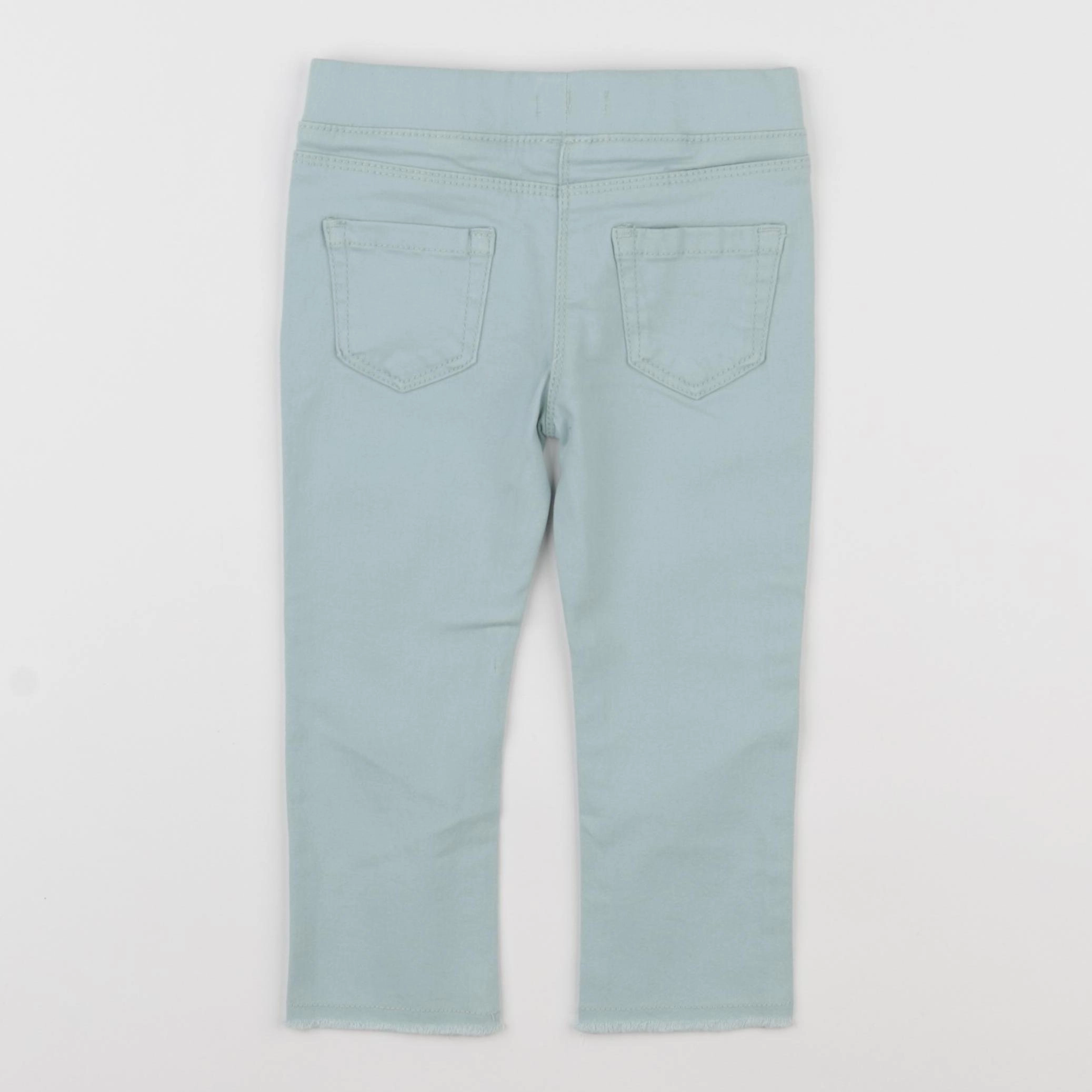 Vertbaudet - jegging vert - 2 ans