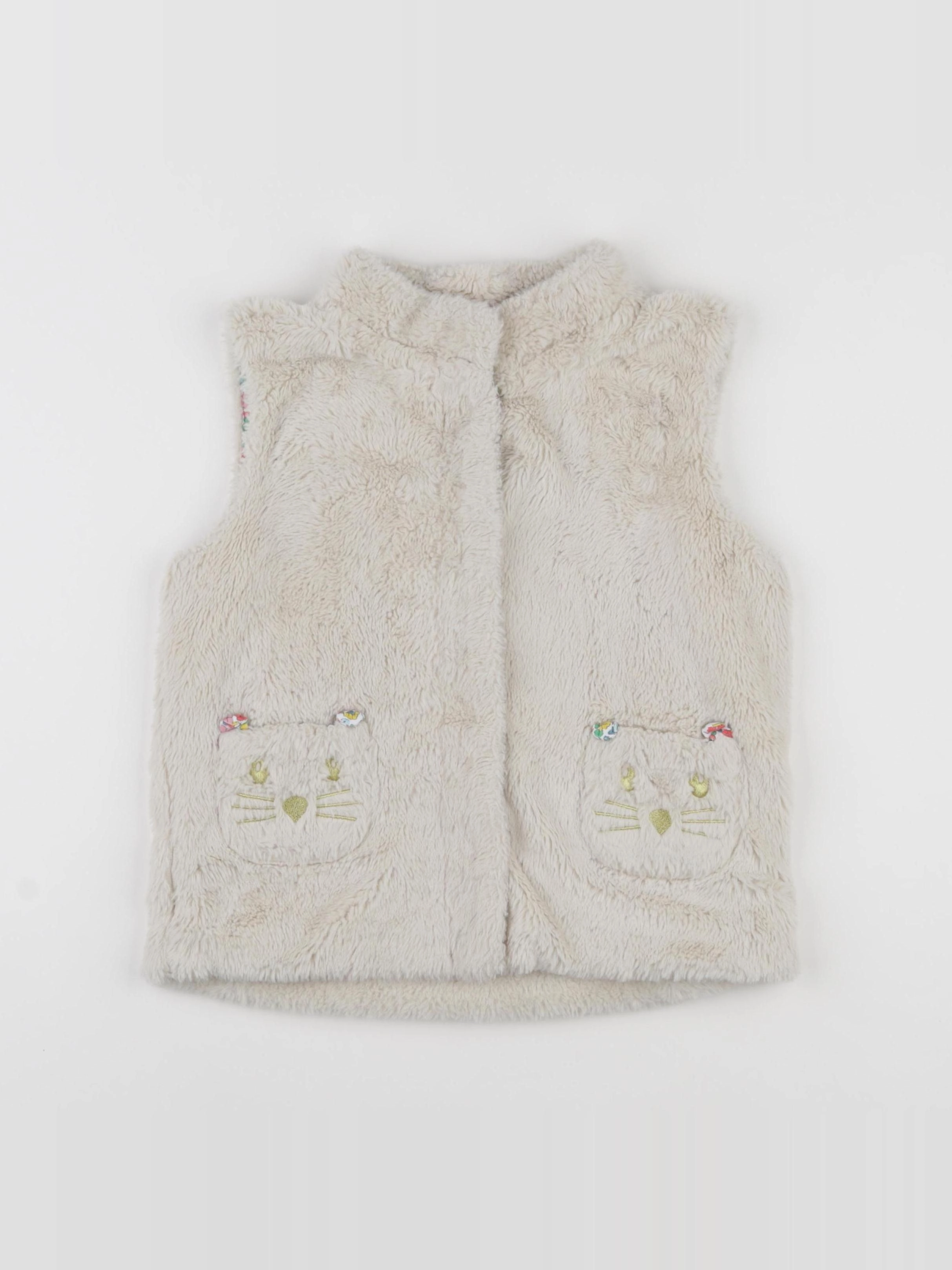 Baby Boden - gilet beige - 9/10 ans