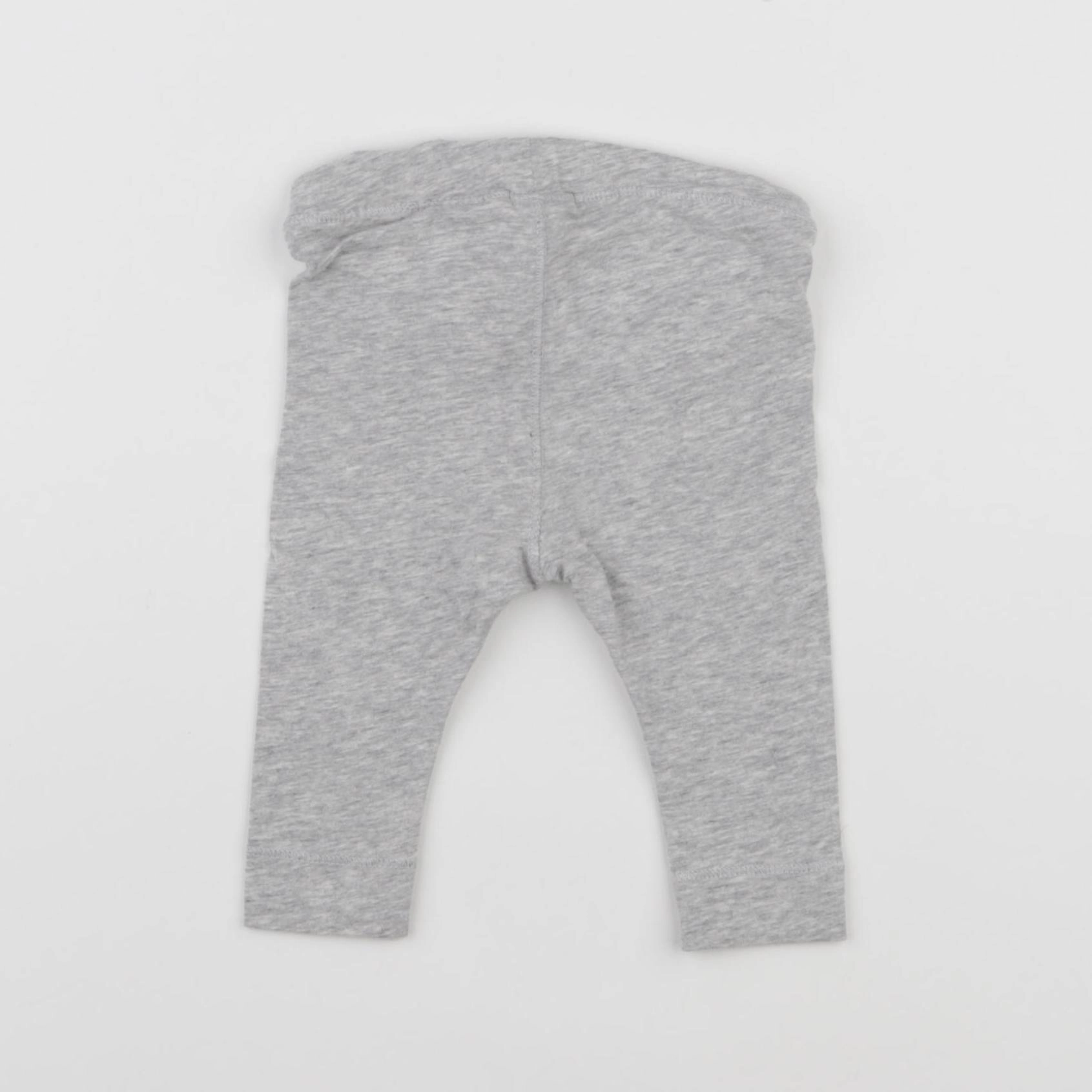 H&M - legging gris - 6 mois