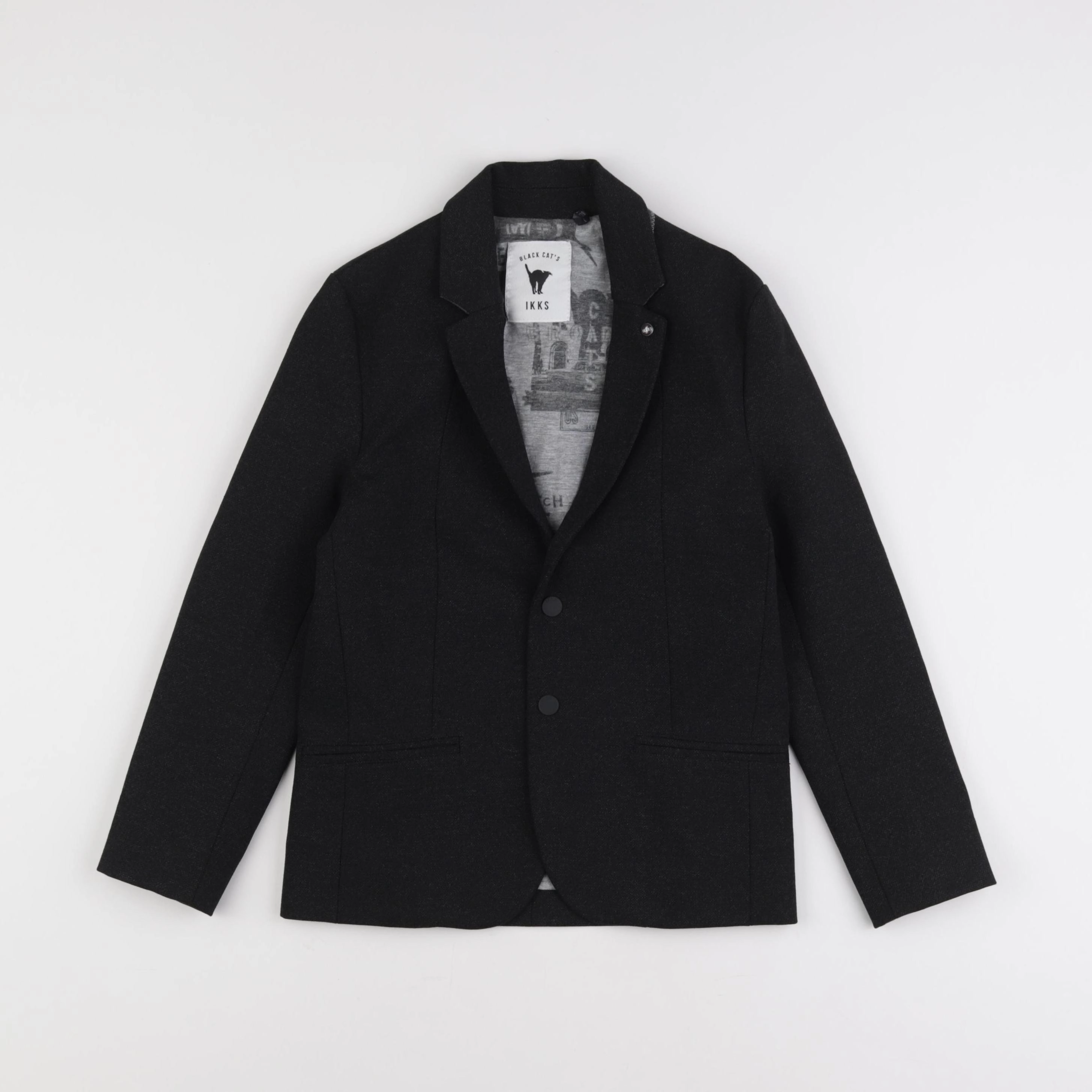 IKKS - veste noir - 8 ans