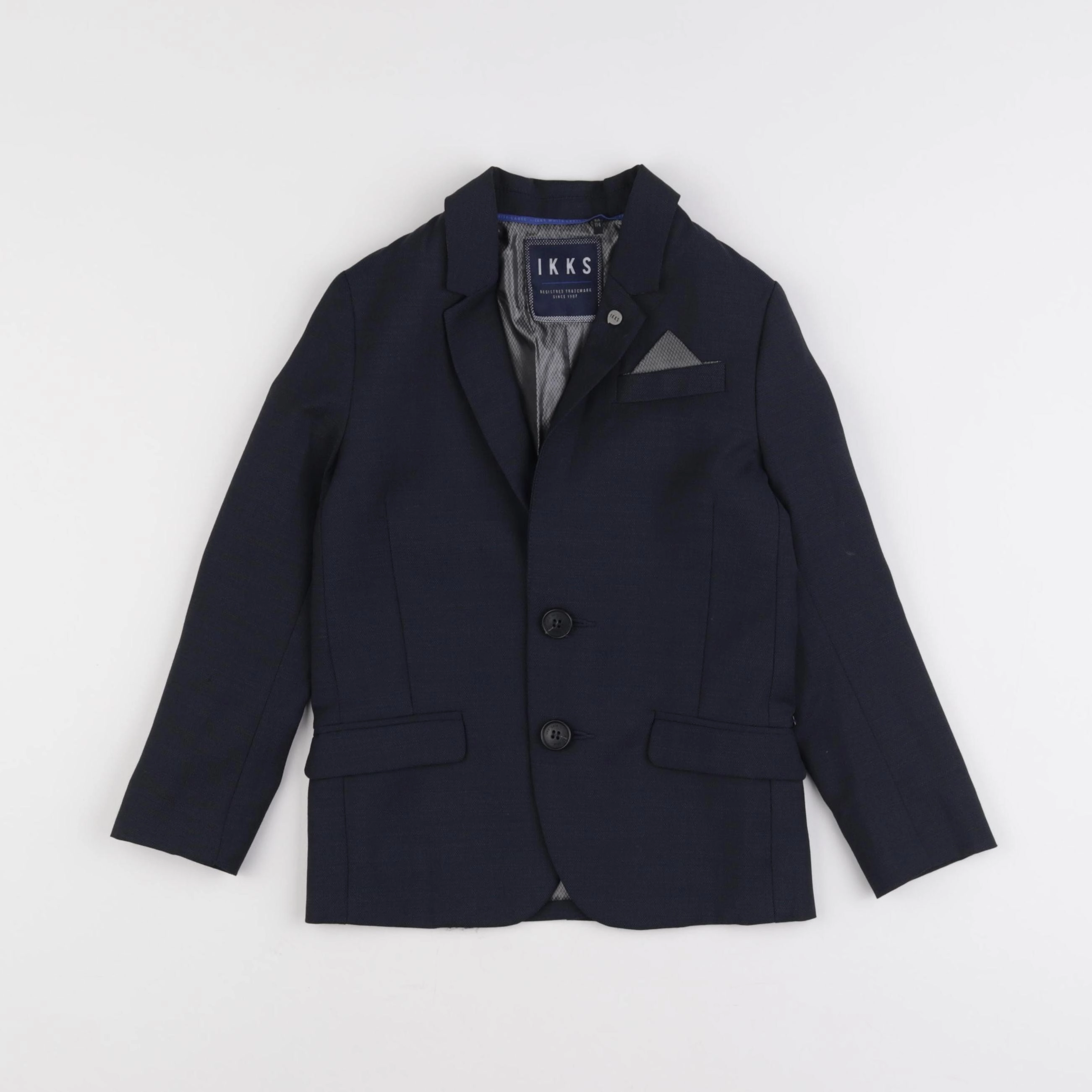 IKKS - veste bleu - 6 ans