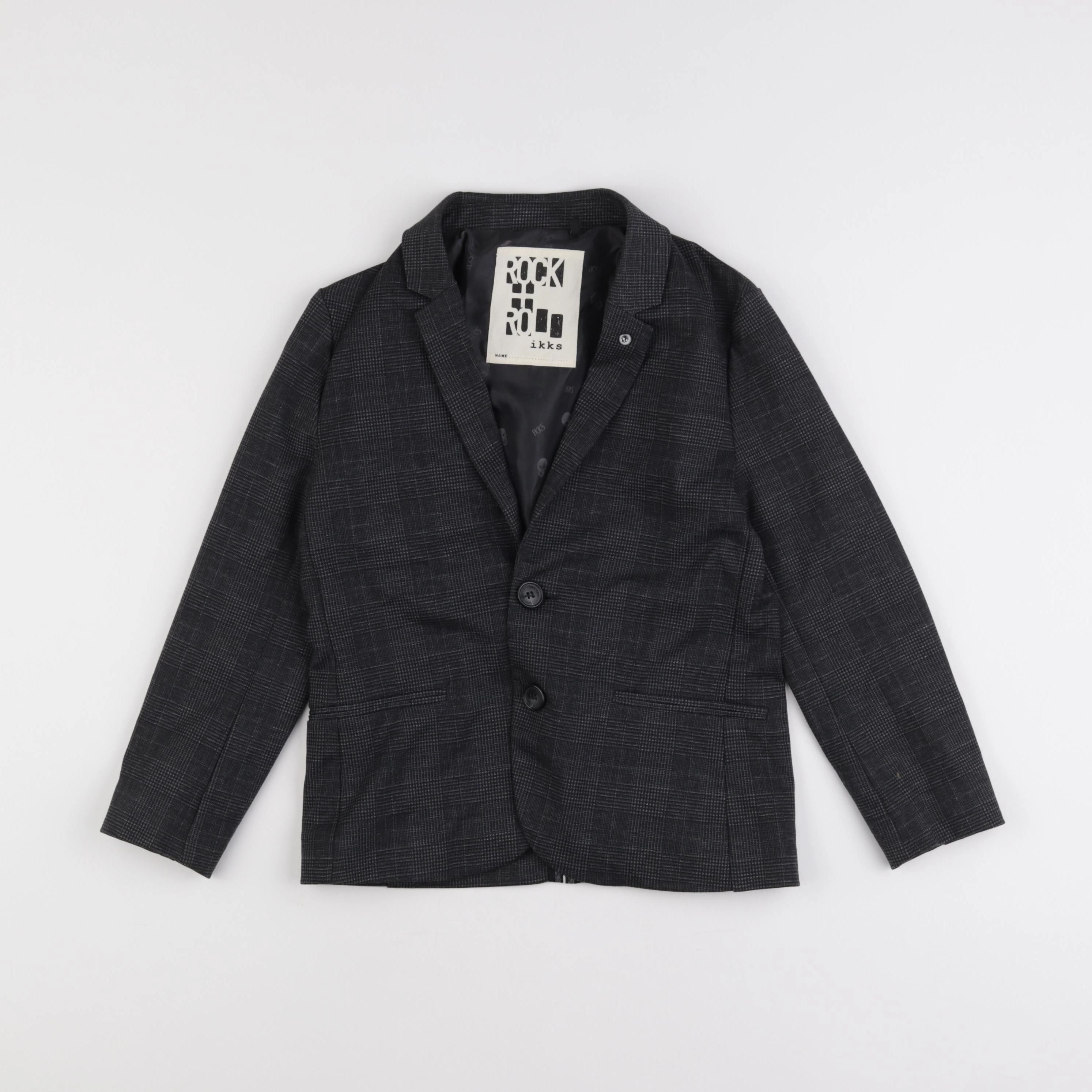 IKKS - veste gris - 8 ans