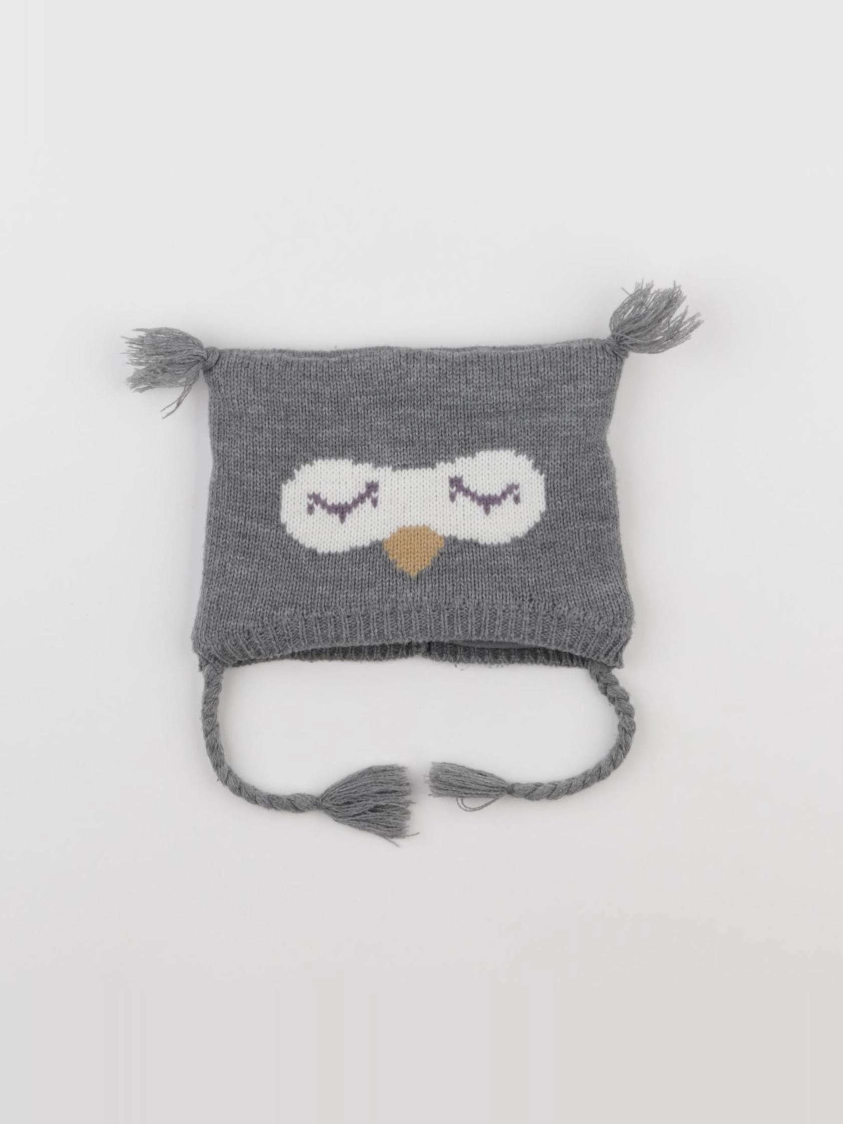 Vertbaudet - bonnet gris - 12/18 mois