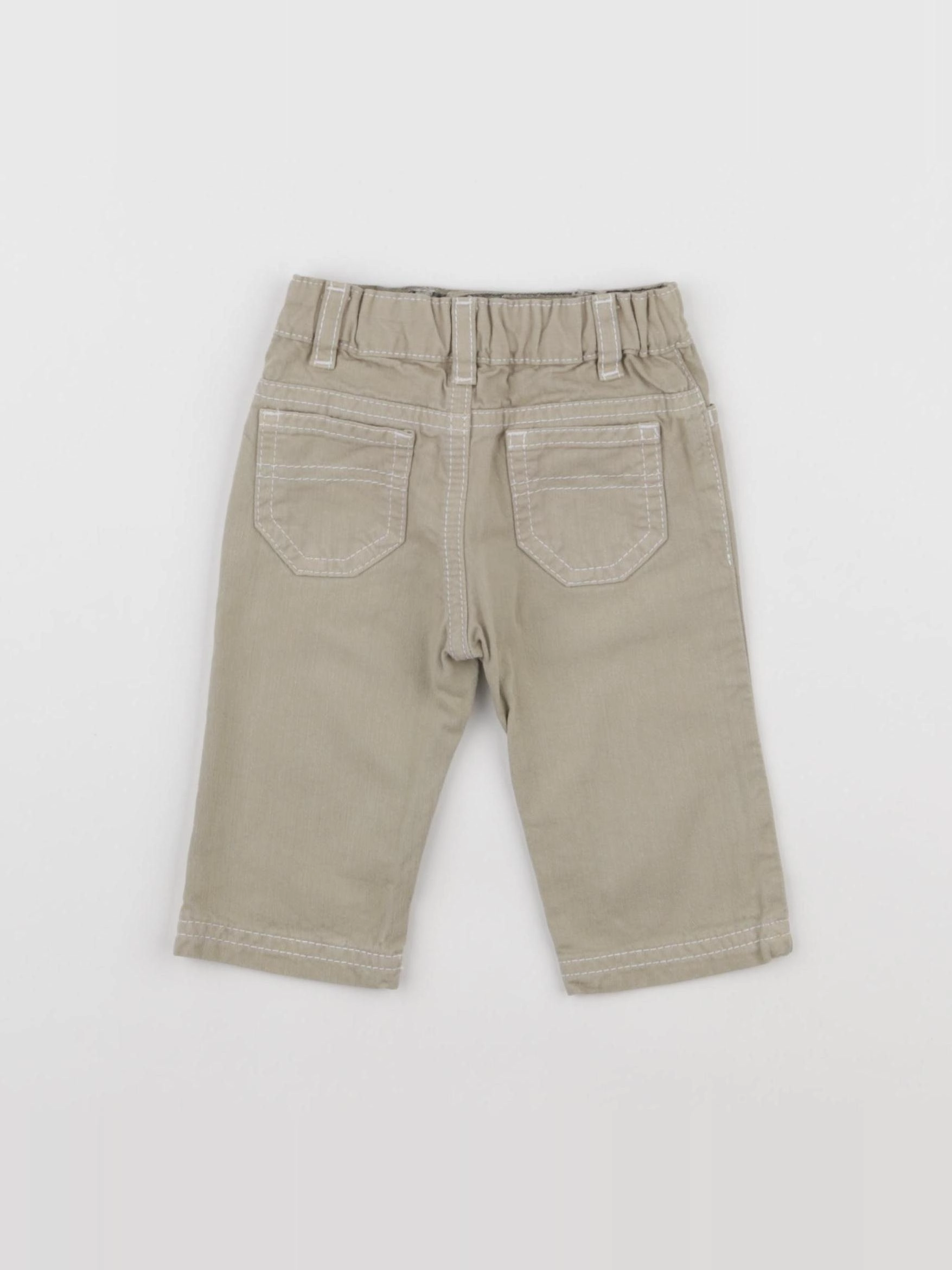 Petit Bateau - pantalon beige - 3 mois