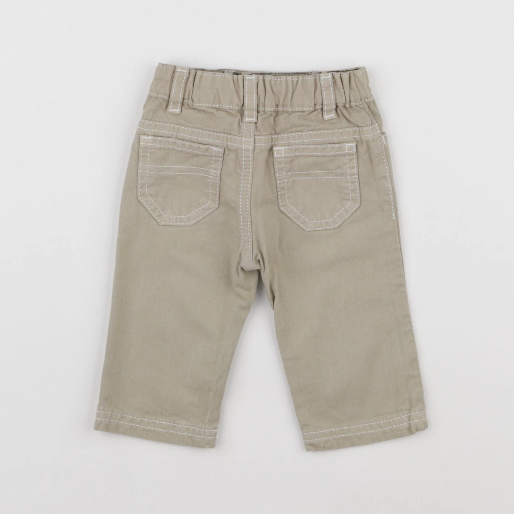 Petit Bateau - pantalon beige - 3 mois
