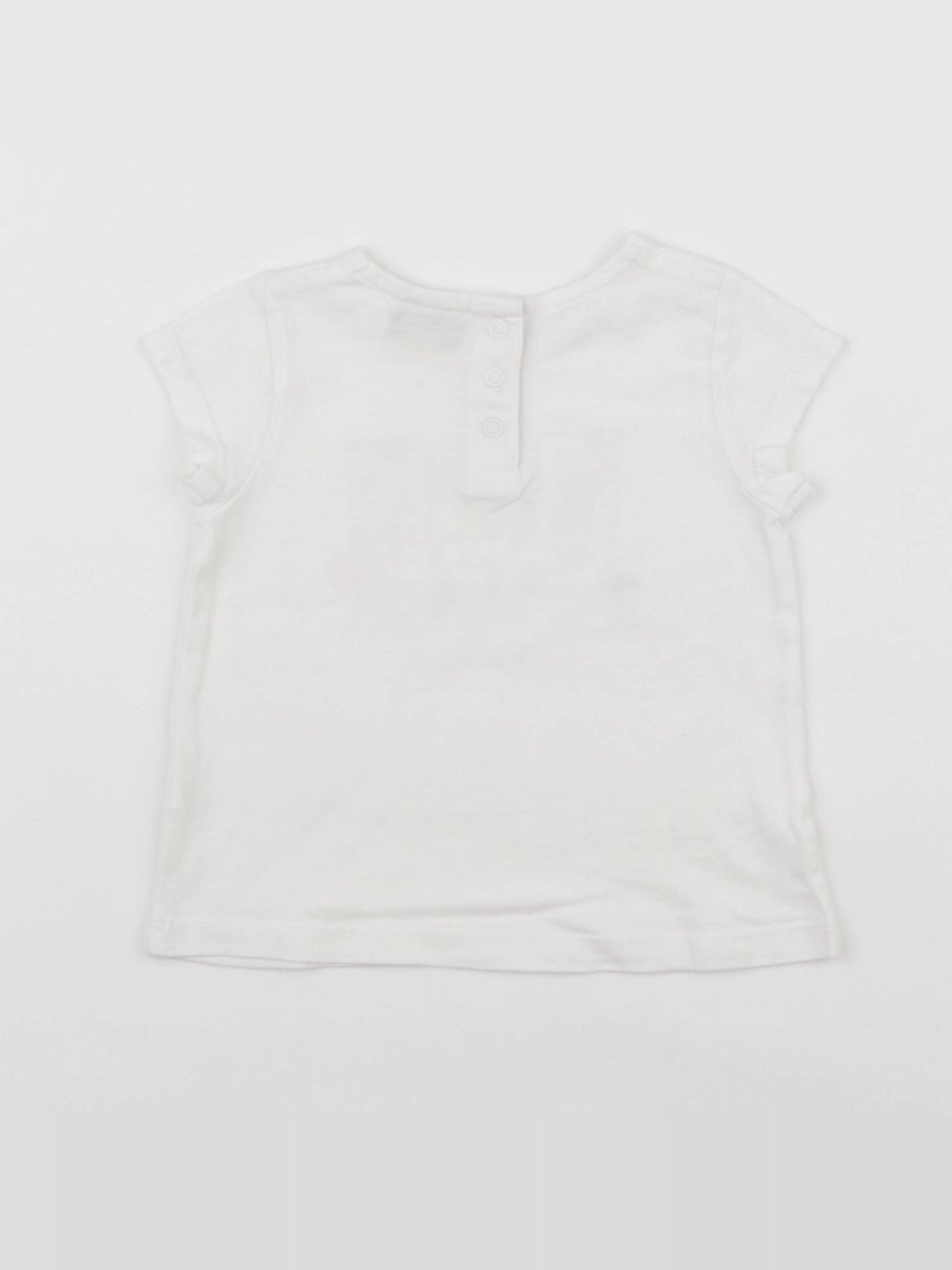 Tape à l'oeil - tee-shirt blanc - 9 mois