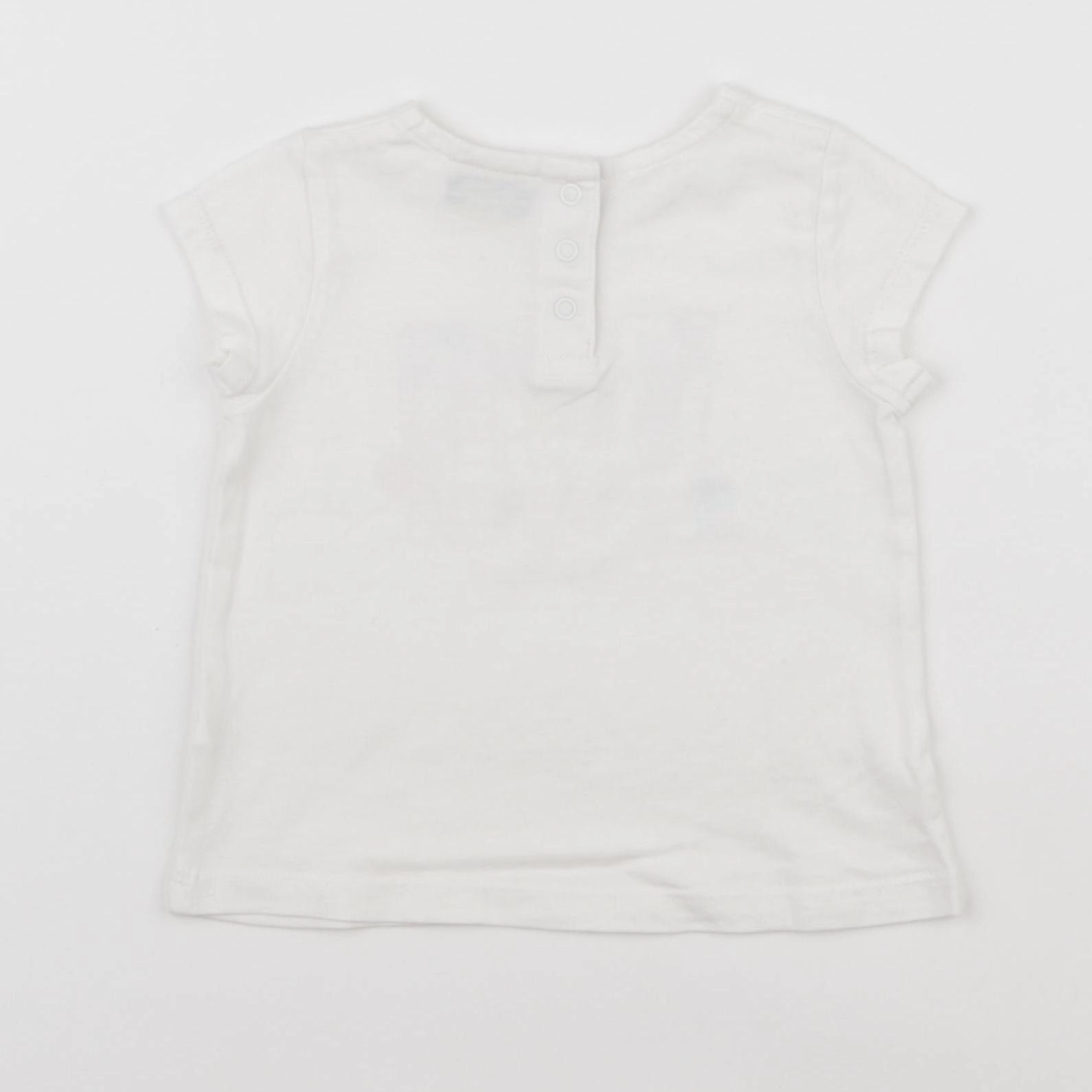 Tape à l'oeil - tee-shirt blanc - 9 mois
