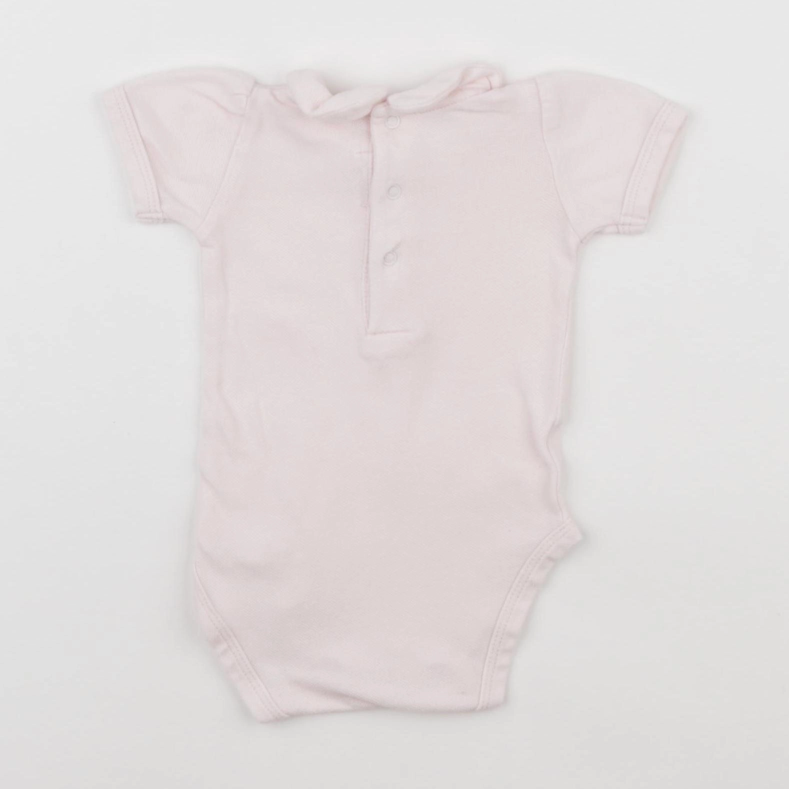 Boutchou - body à col rose - 1 mois