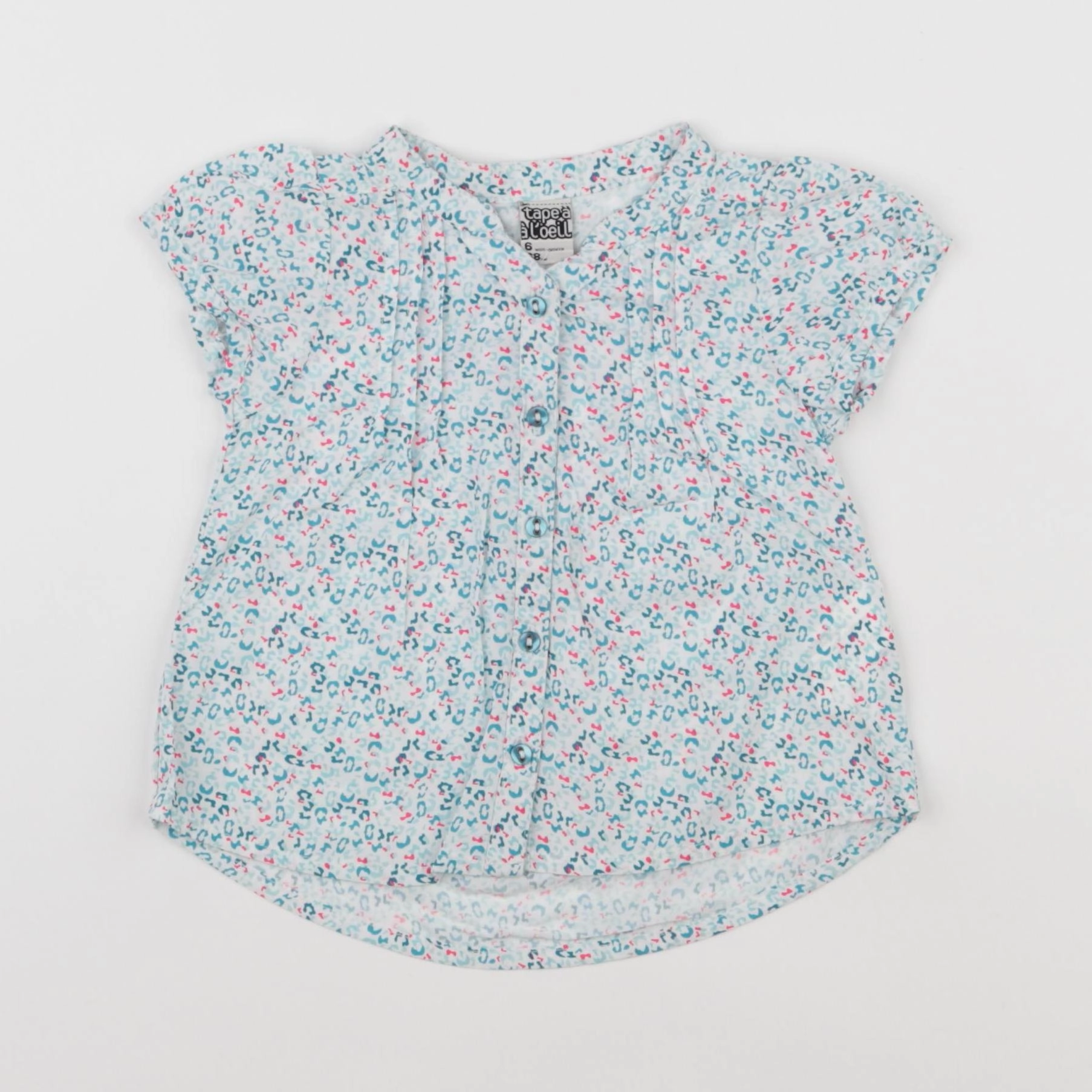 Tape à l'oeil - blouse multicolore - 6 mois