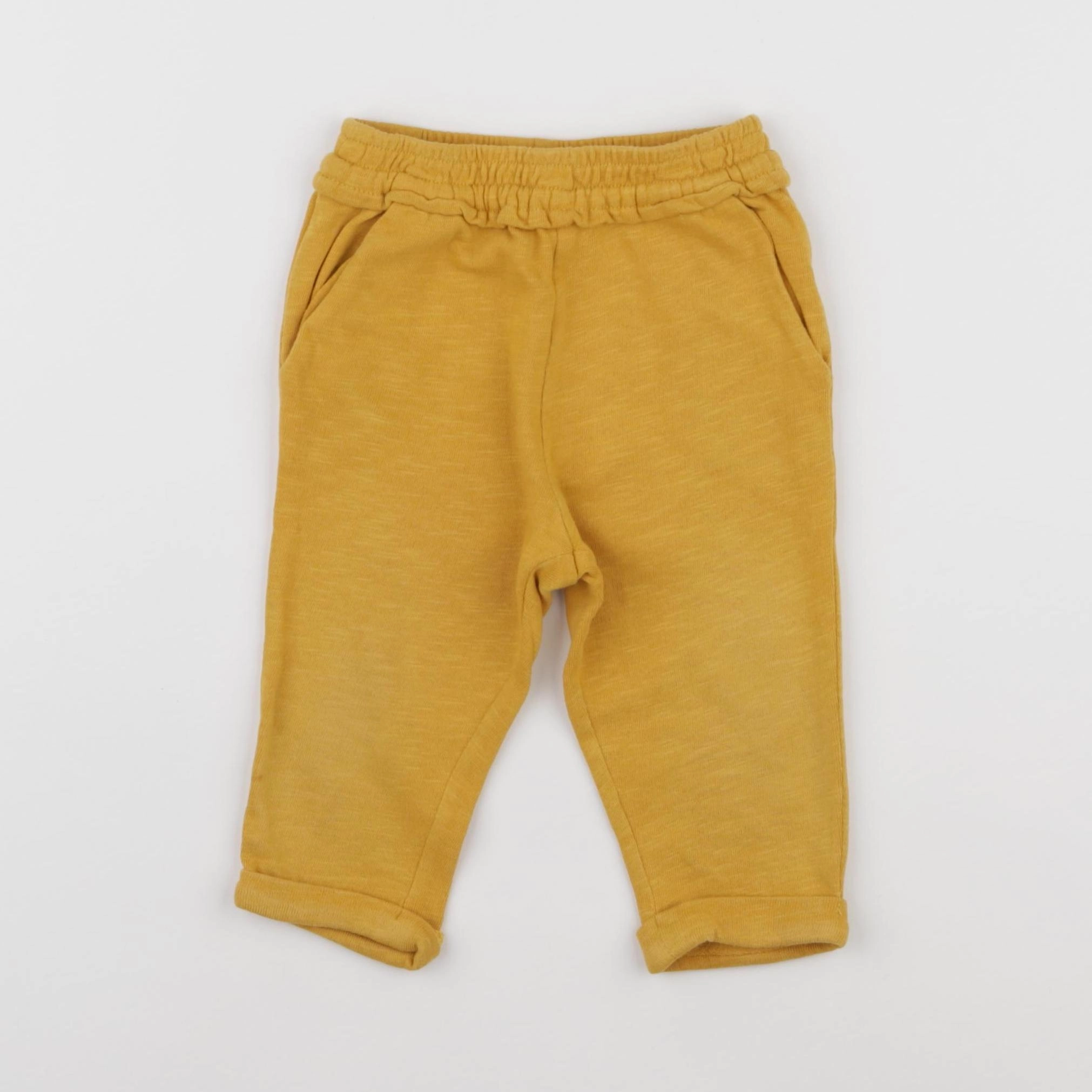 Vertbaudet - jogging jaune - 12 mois