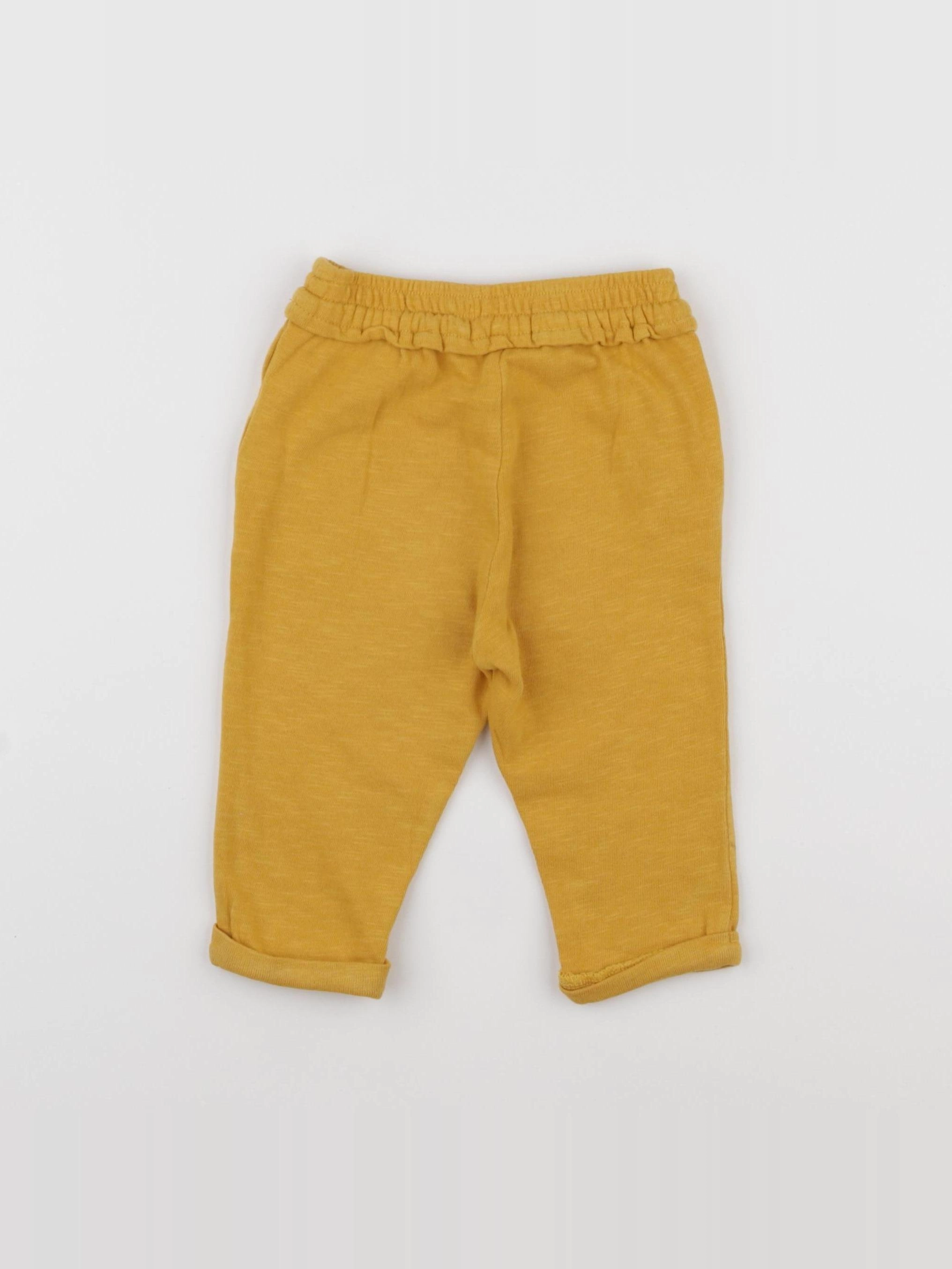 Vertbaudet - jogging jaune - 12 mois
