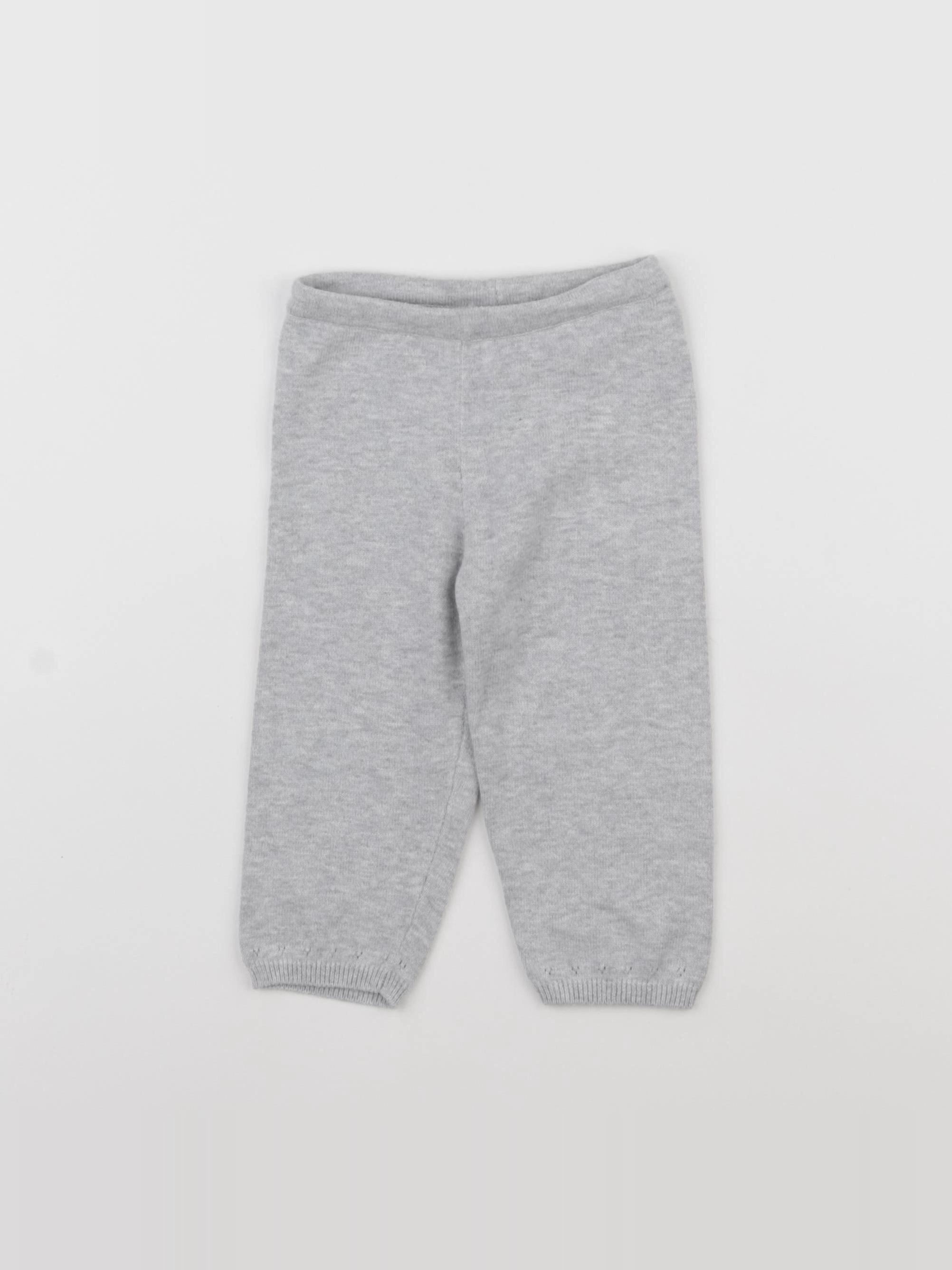Boutchou - legging gris - 9 mois