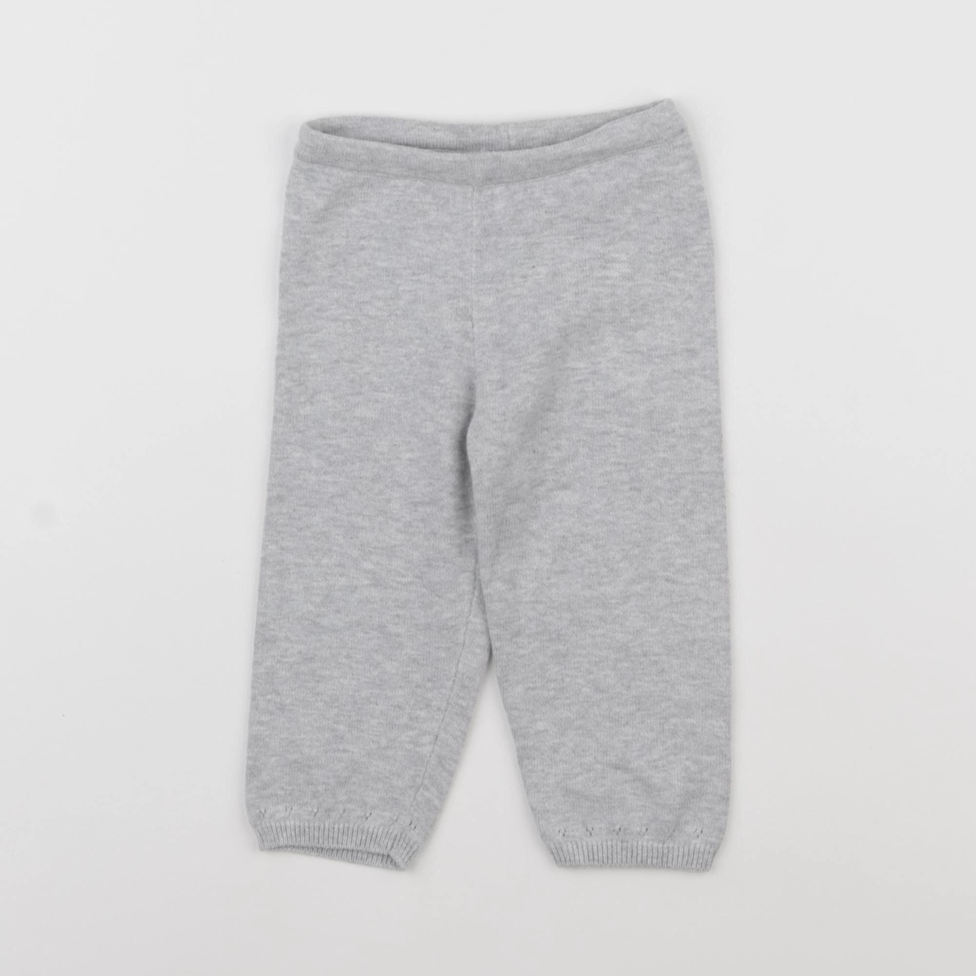Boutchou - legging gris - 9 mois