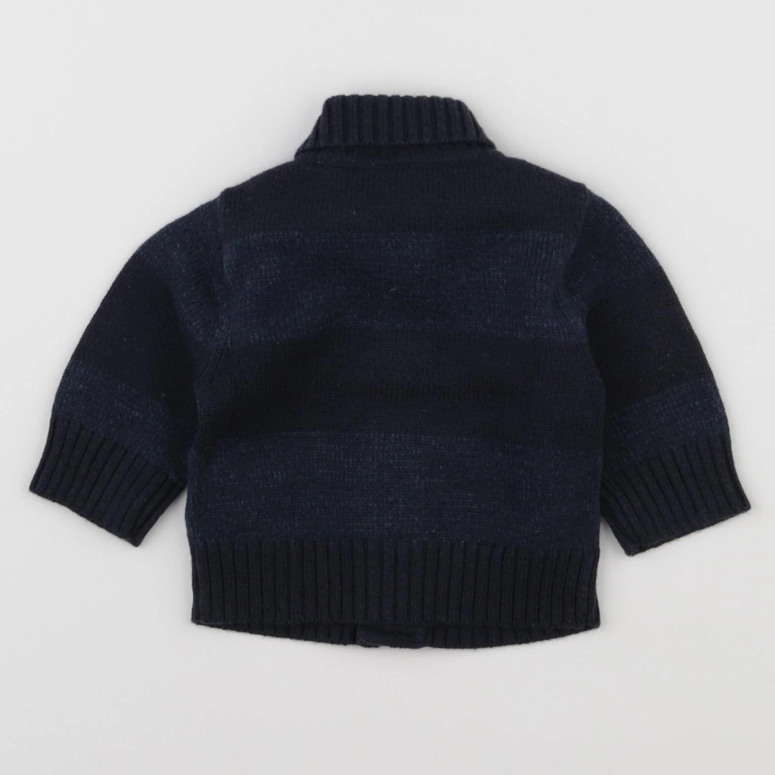 Petit Bateau - gilet bleu - 3 mois
