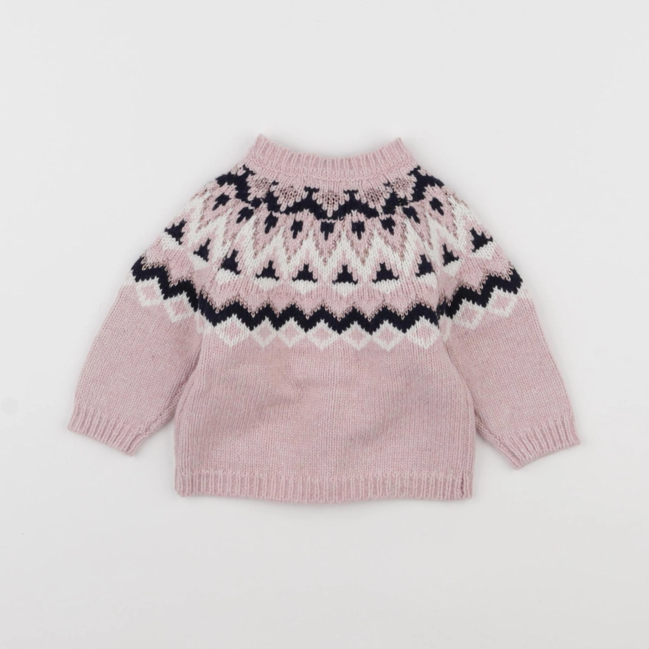 Cyrillus - gilet rose - 6 mois