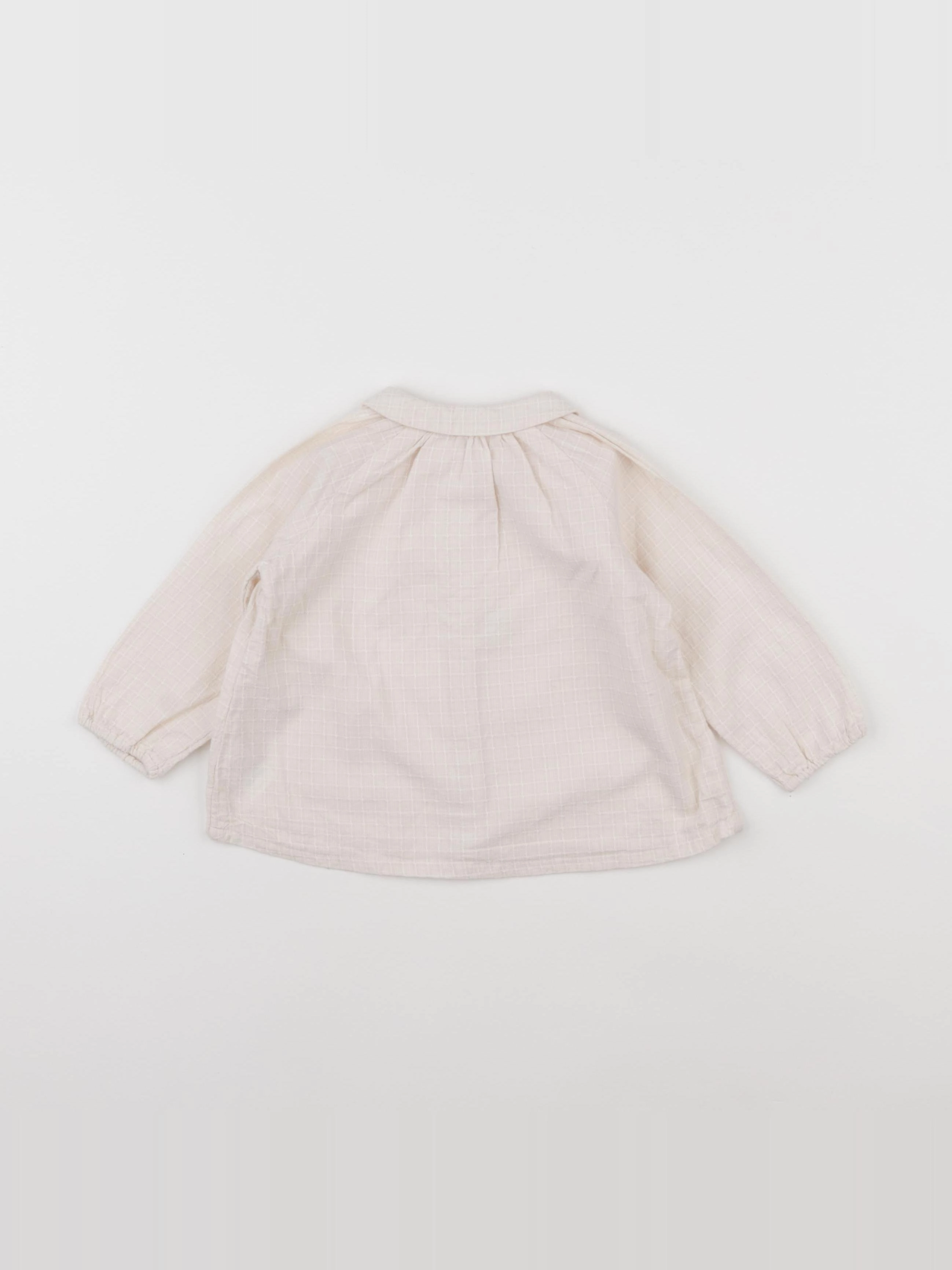 Boutchou - blouse rose - 12 mois