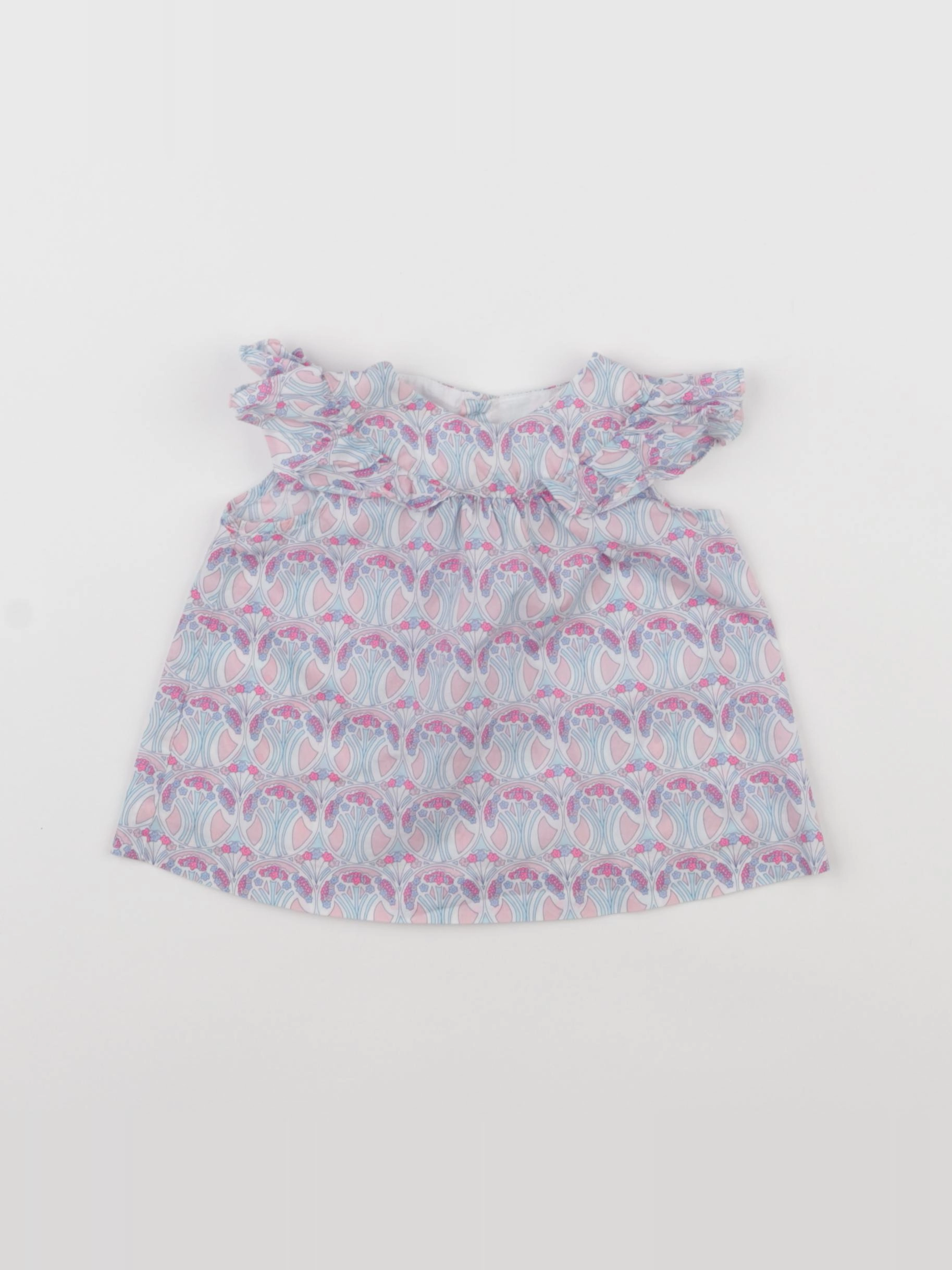 Jacadi - blouse multicolore - 6 mois