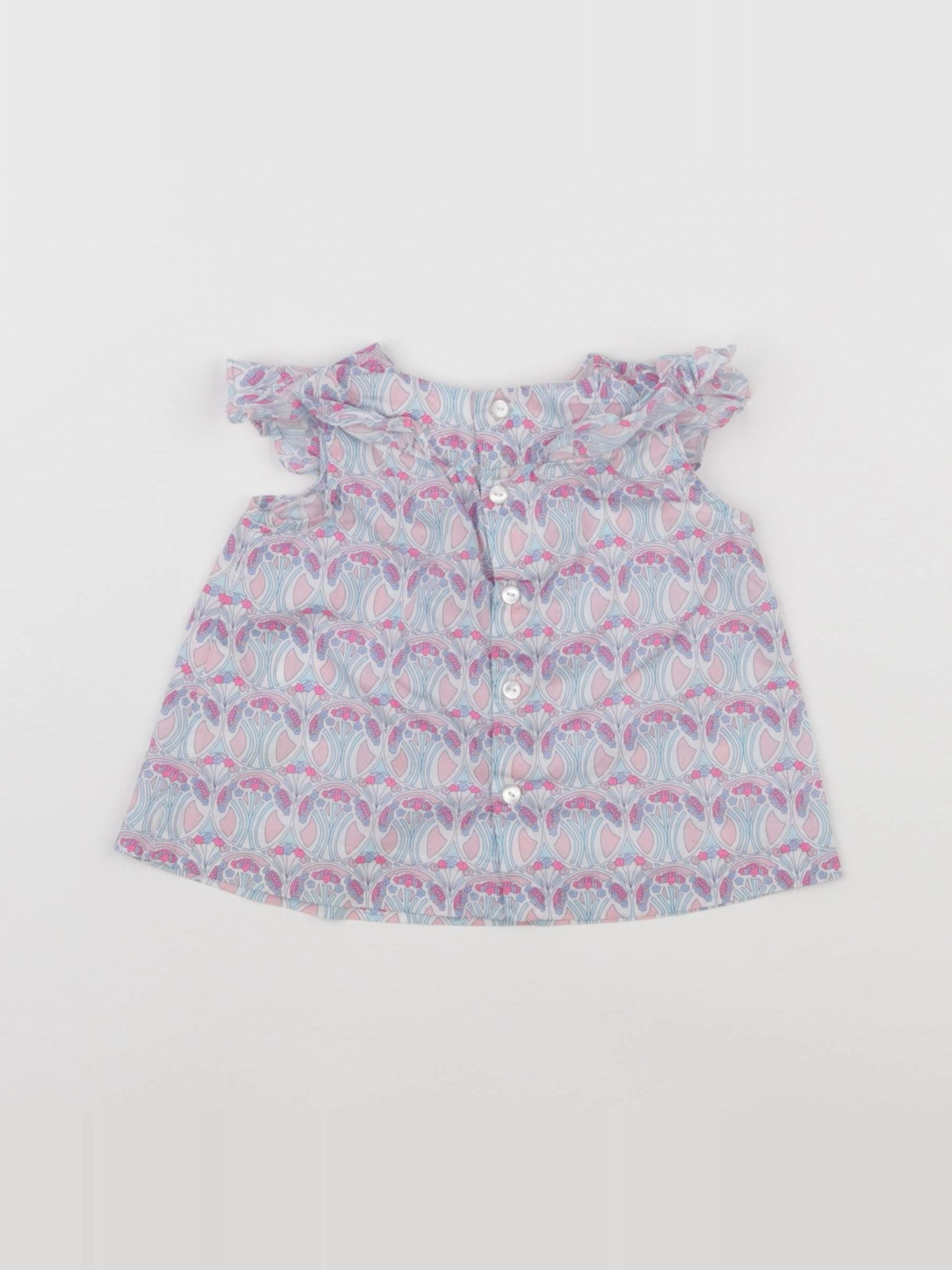 Jacadi - blouse multicolore - 6 mois