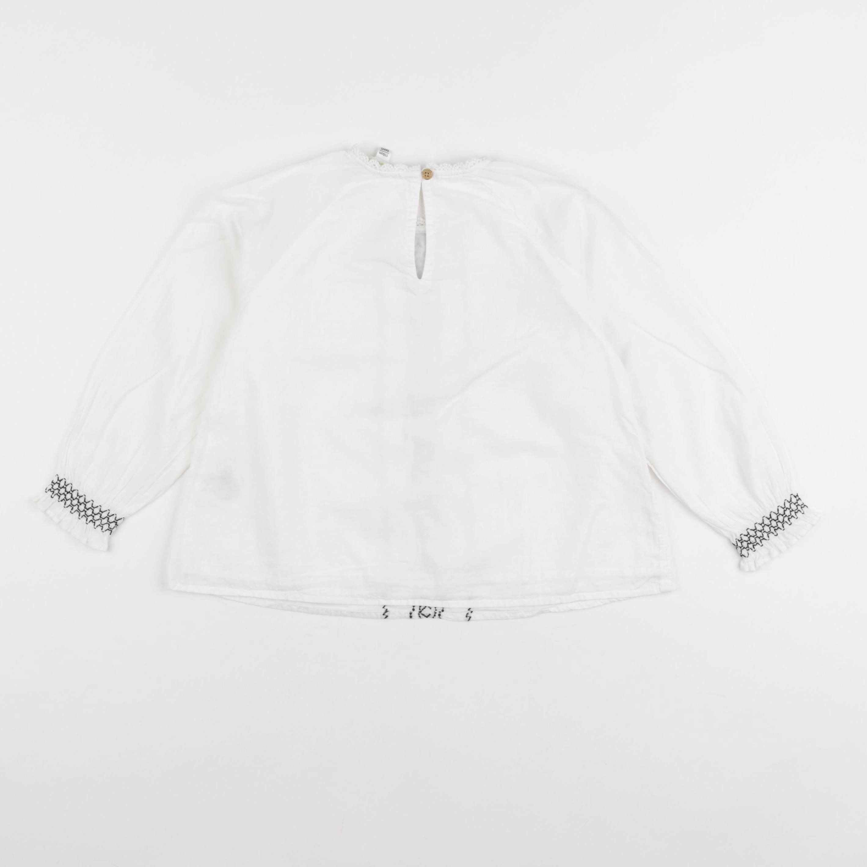 Vertbaudet - blouse blanc - 6 ans