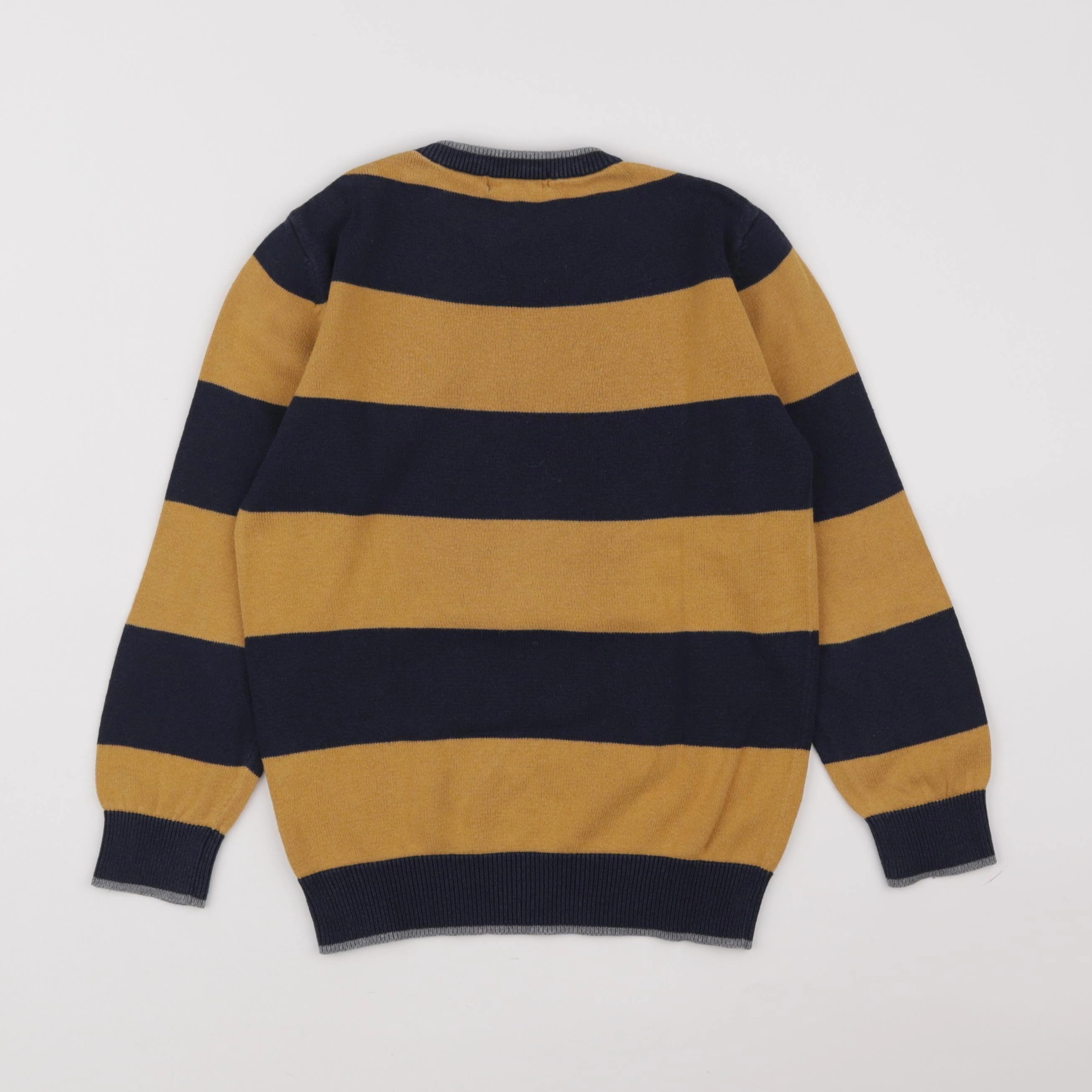 Vertbaudet - pull jaune - 8 ans