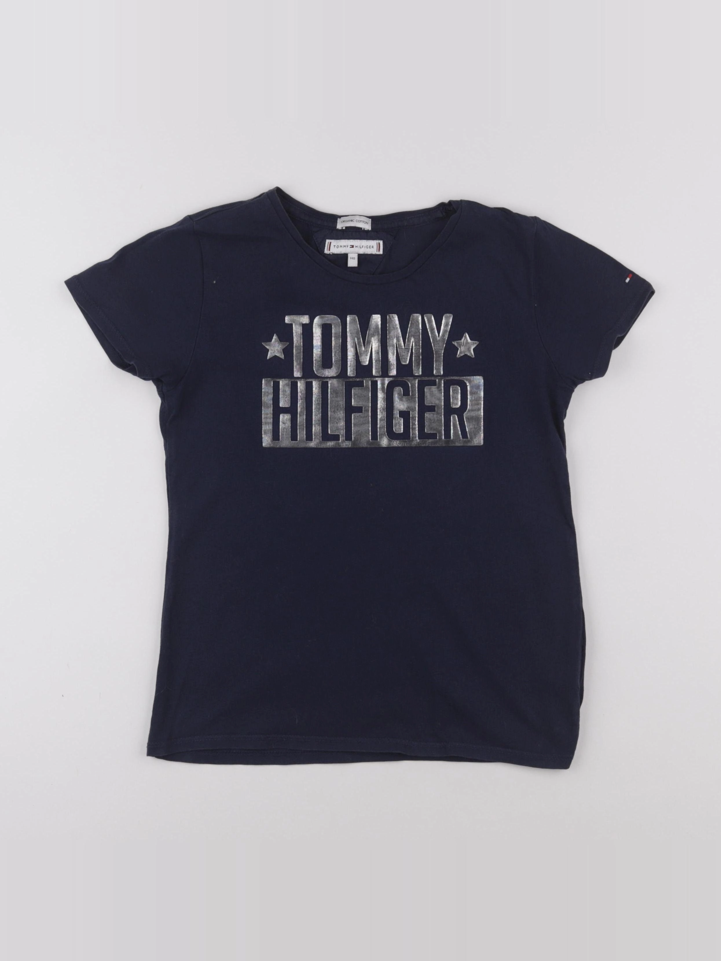 Tommy Hilfiger - tee-shirt argent, bleu - 10 ans