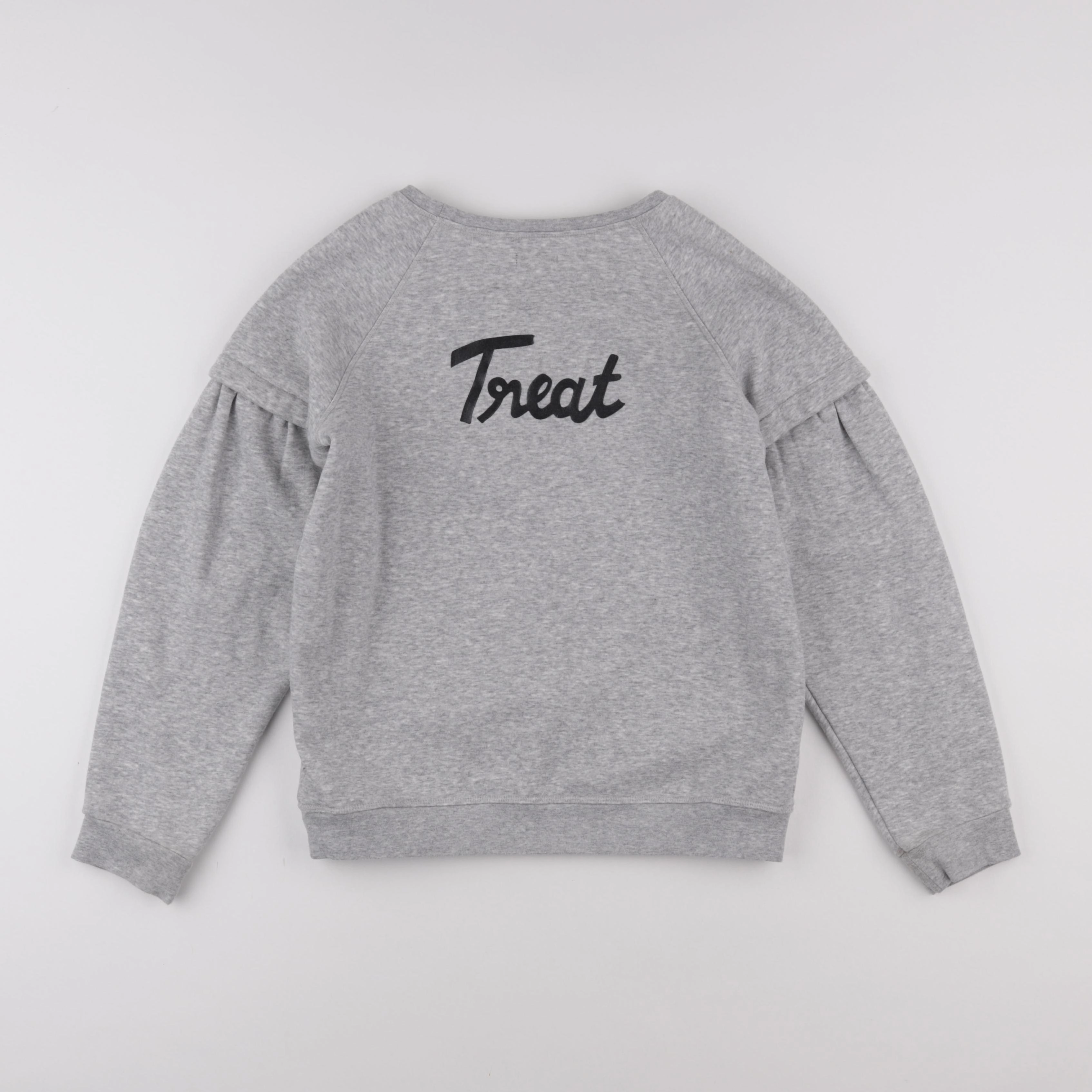 IKKS - sweat imprimé au dos gris - 12 ans