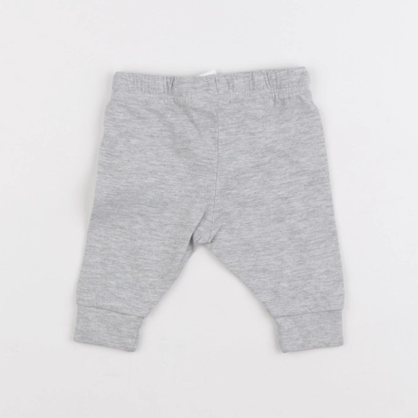 H&M - sarouel gris - 0/1 mois