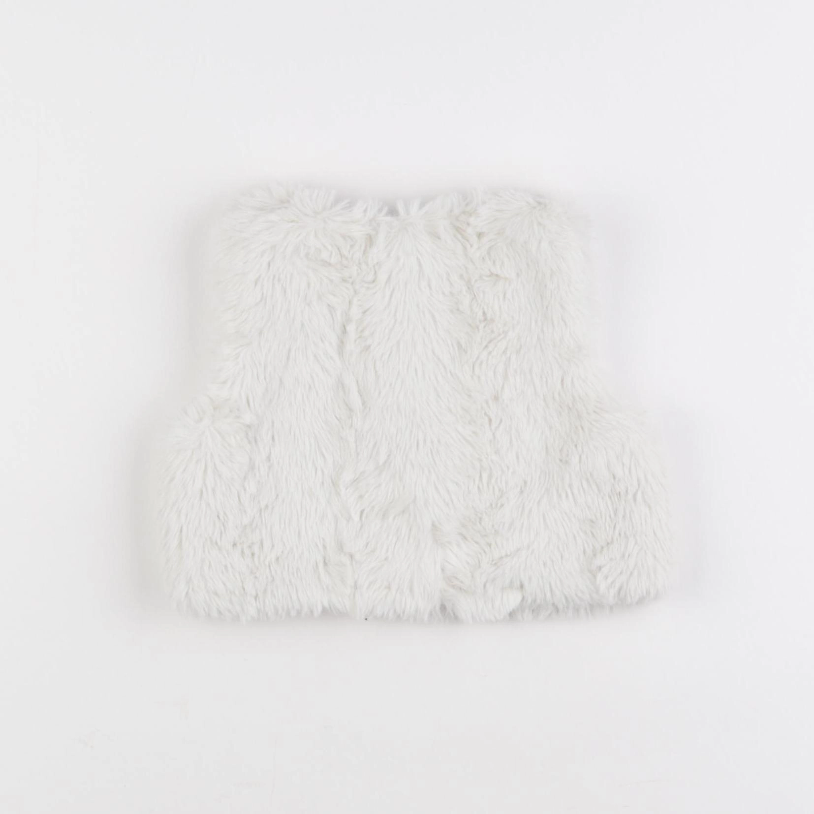H&M - gilet blanc - 3/6 mois