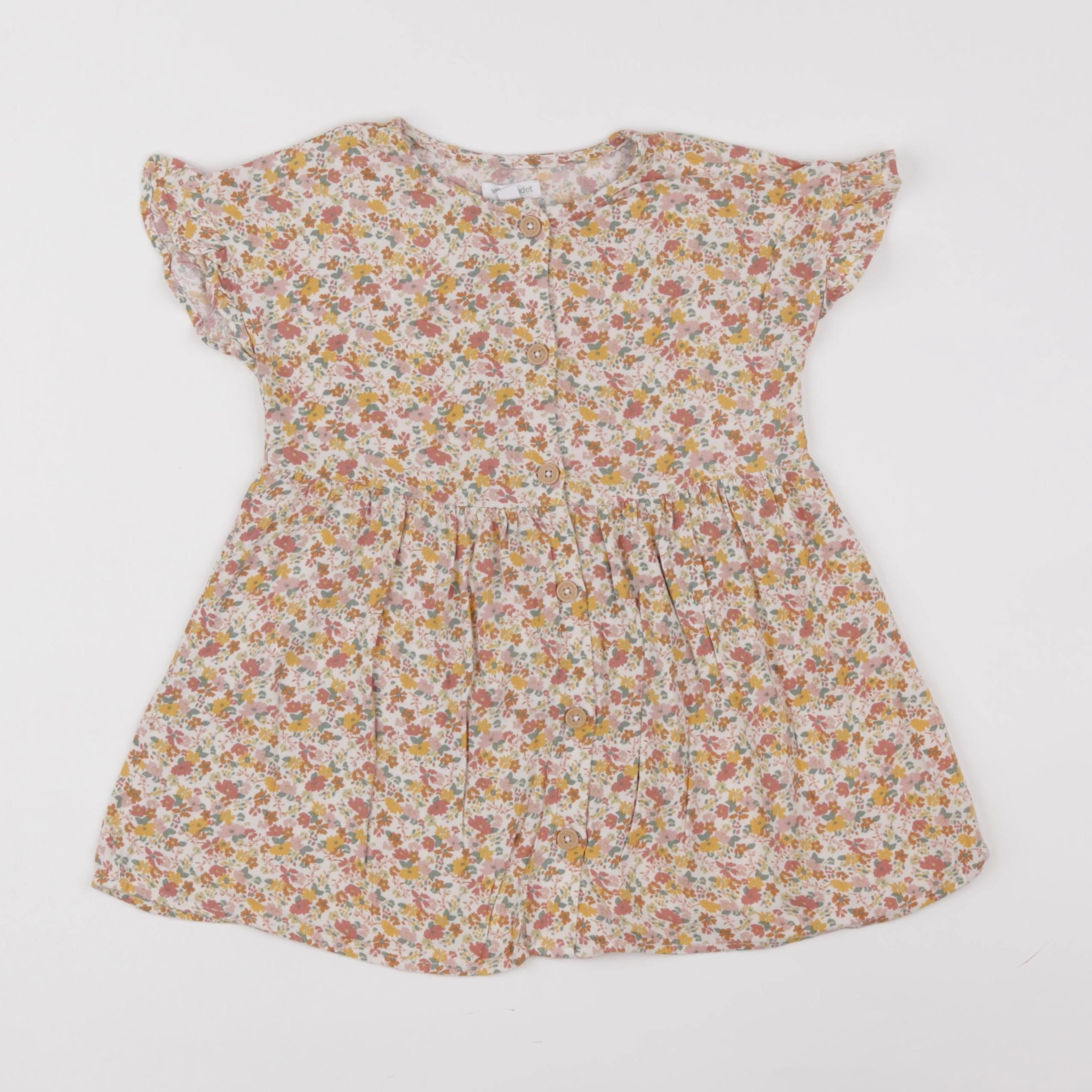 Vertbaudet - robe multicolore - 3 ans