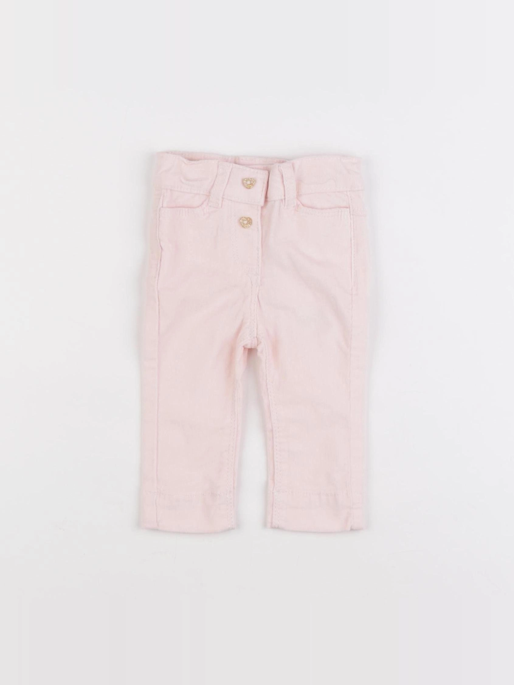 Tape à l'oeil - pantalon rose - 3 mois