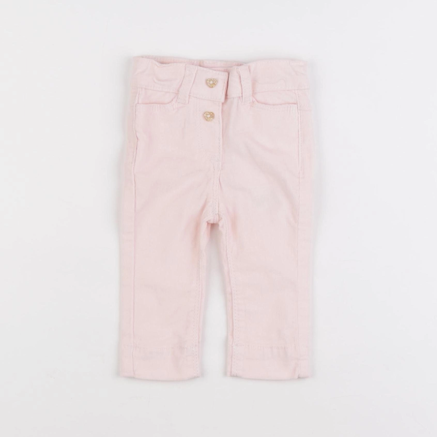 Tape à l'oeil - pantalon rose - 3 mois