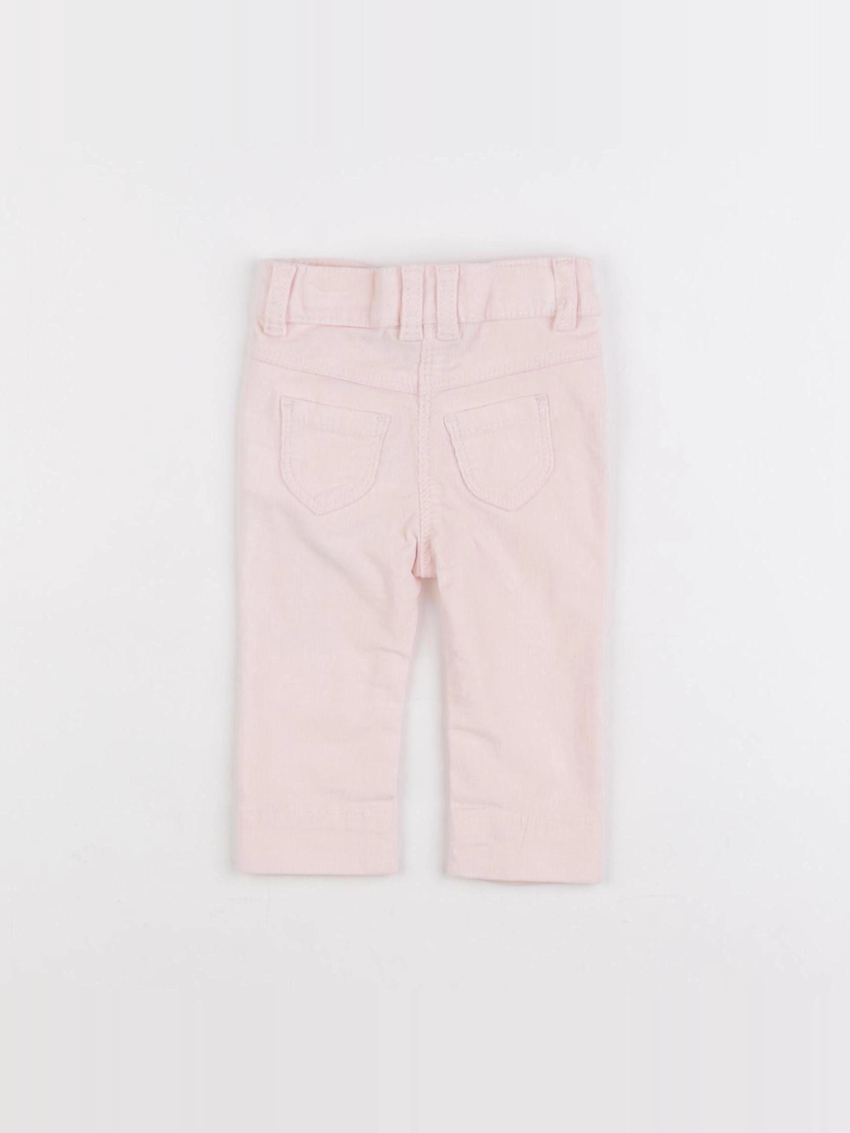 Tape à l'oeil - pantalon rose - 3 mois