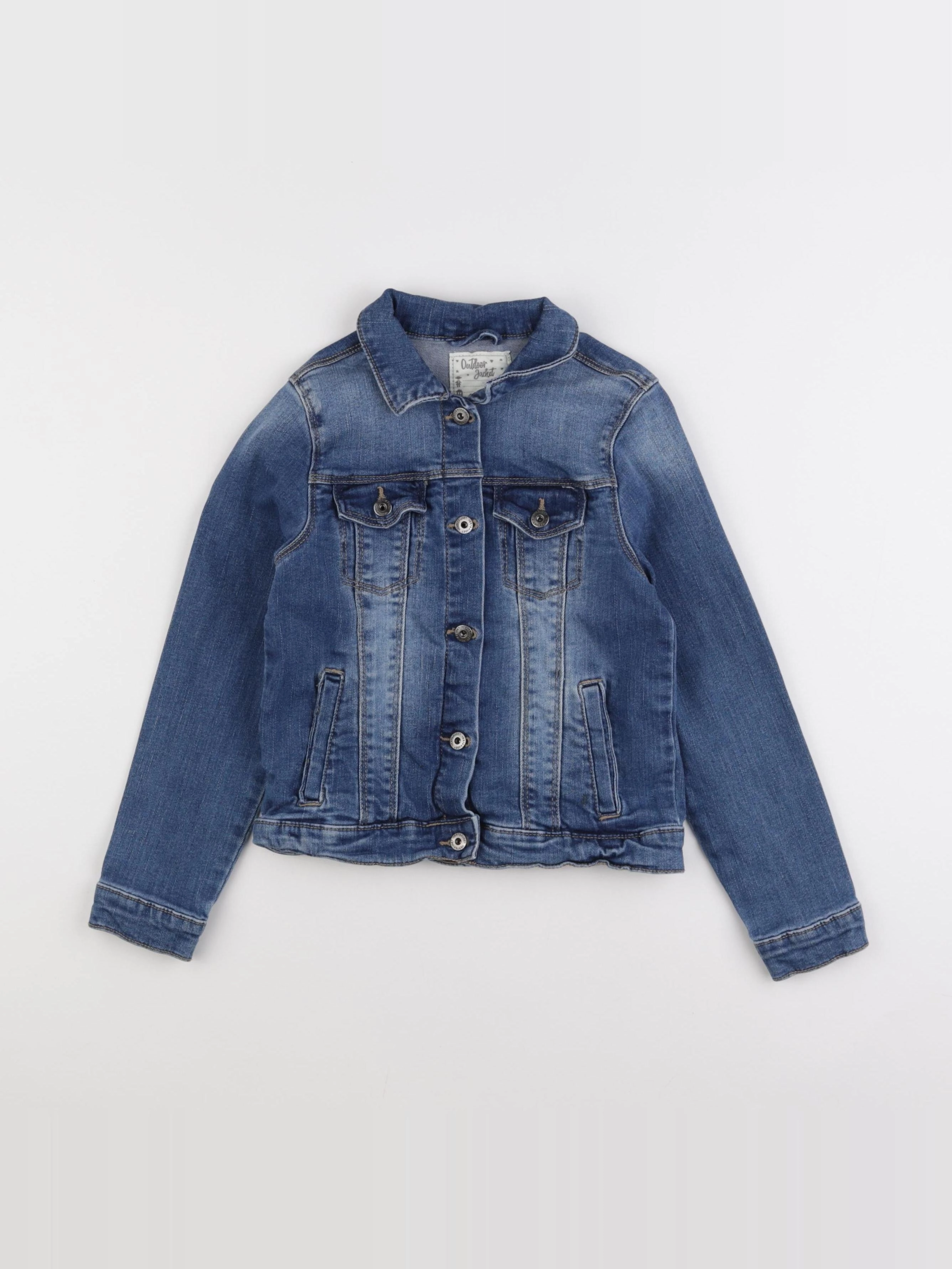 Vertbaudet - veste bleu - 8 ans