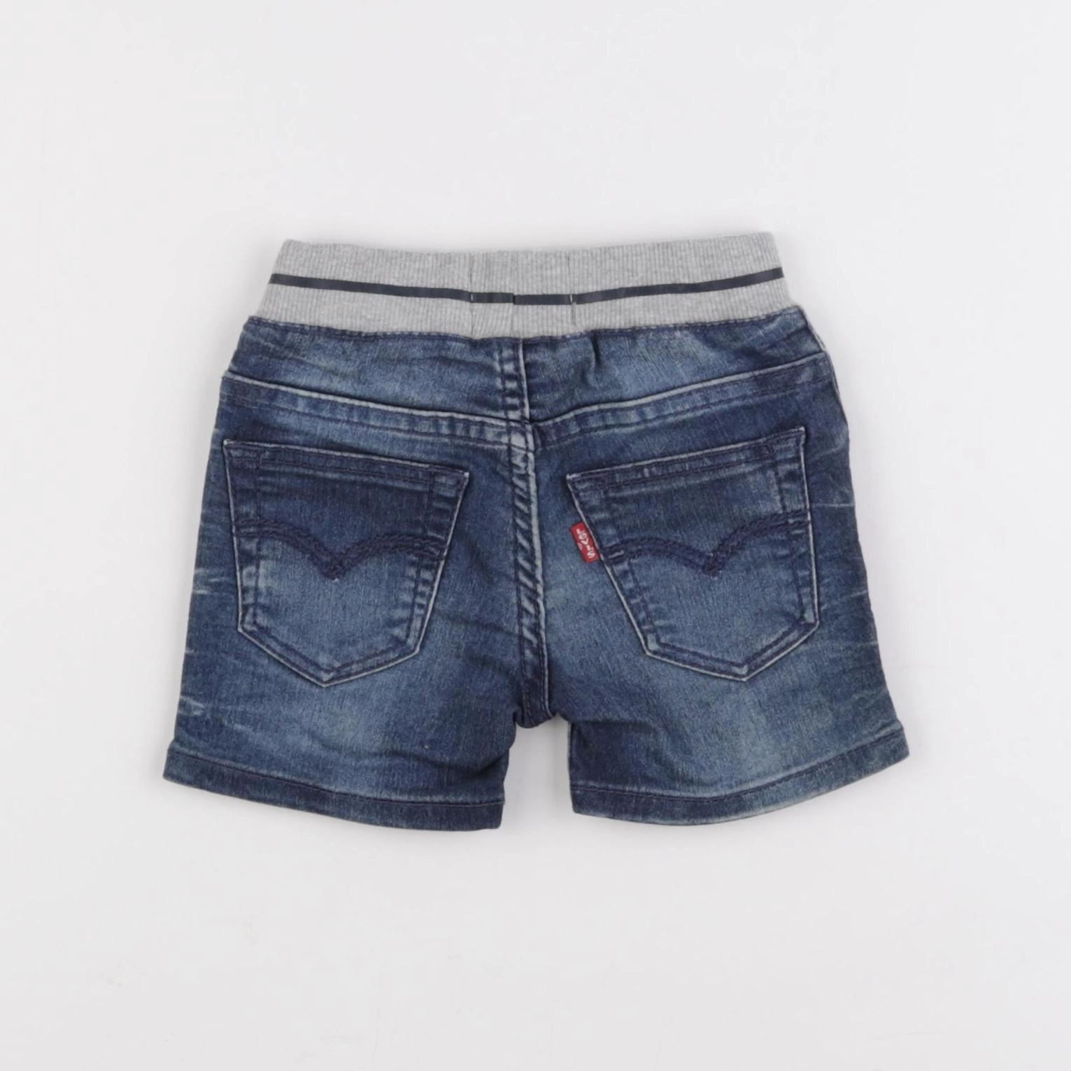 Levi's - short bleu - 12 mois