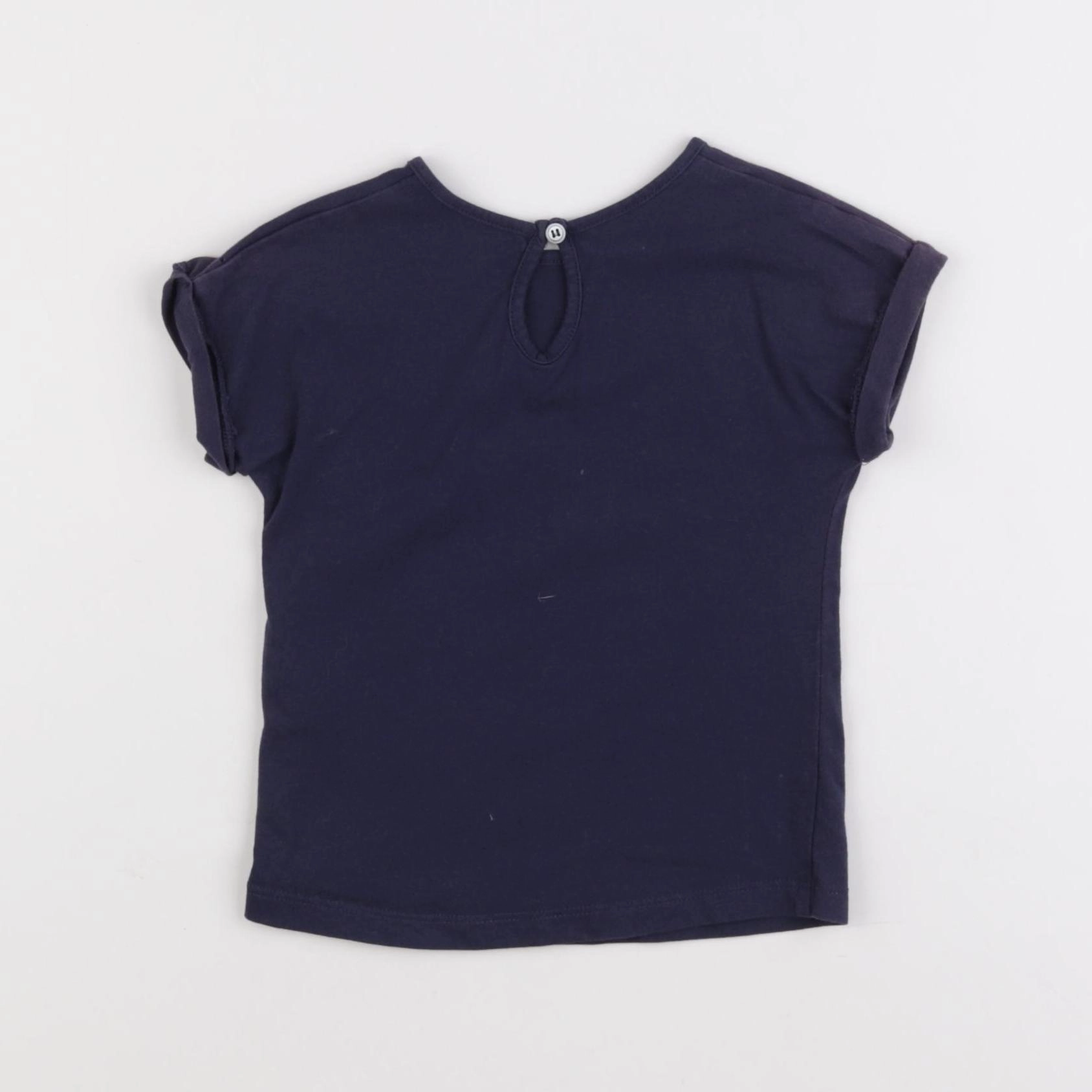 Boutchou - tee-shirt bleu - 18 mois