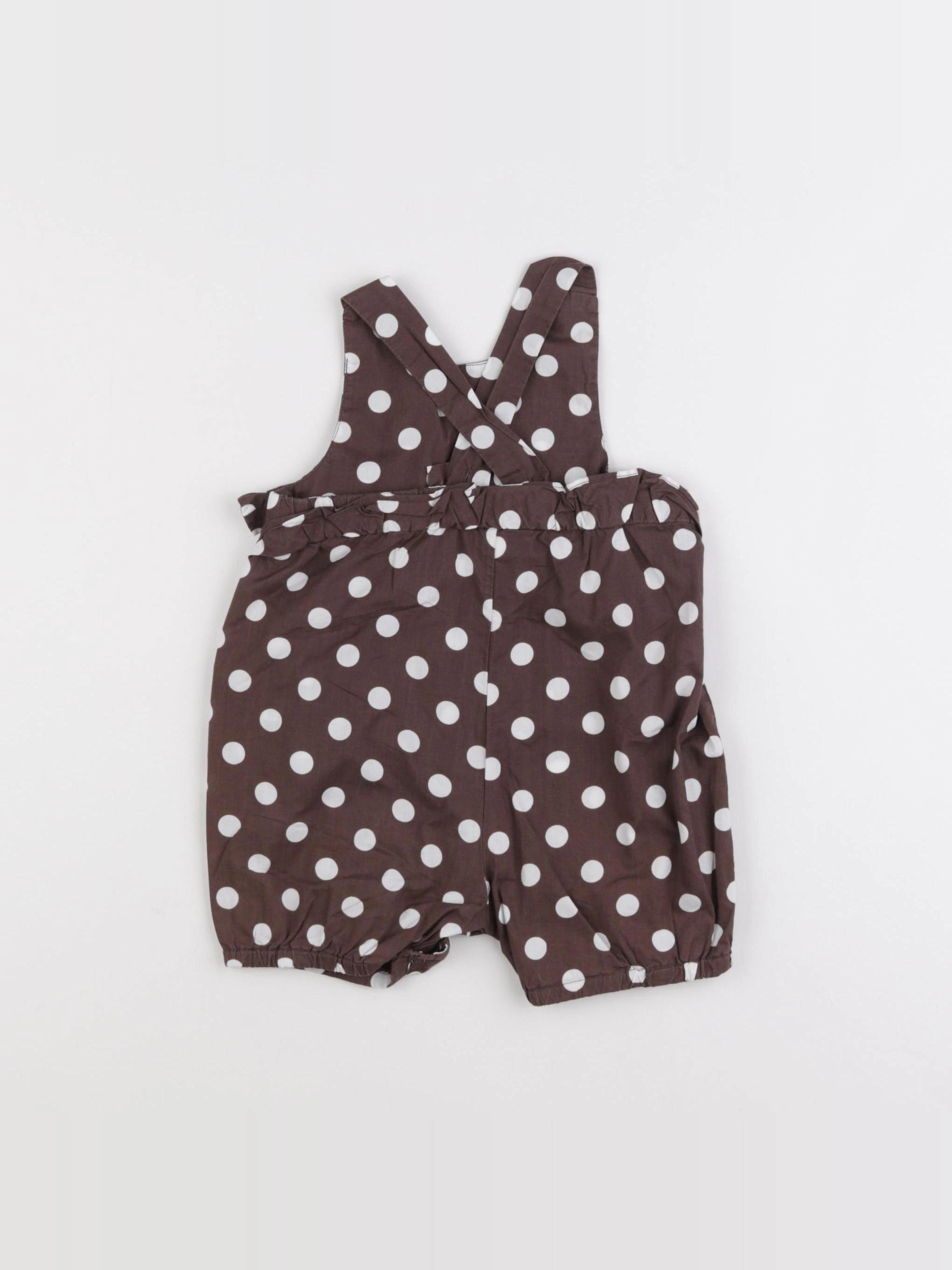 Jacadi - combinaison marron - 6 mois