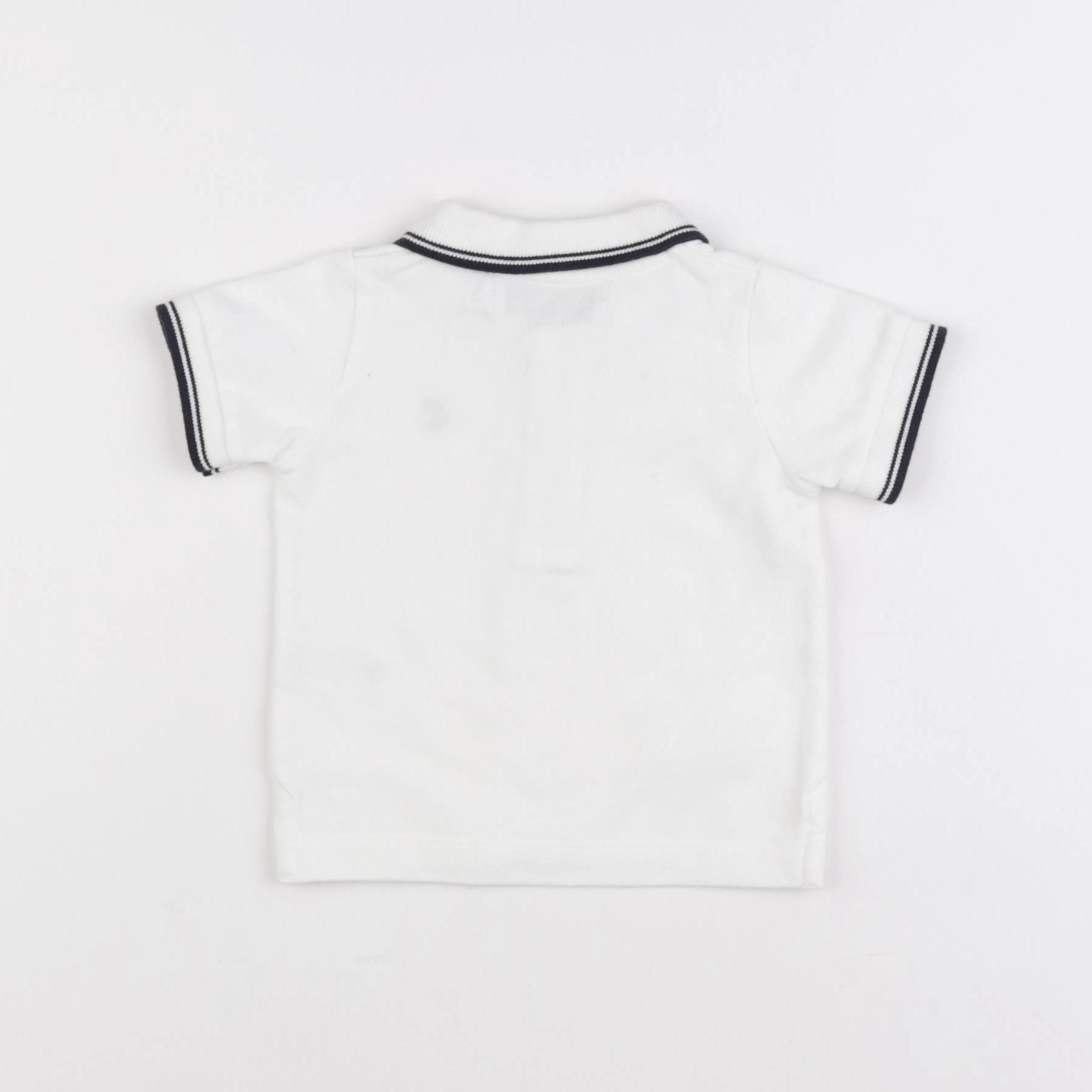 IKKS - polo blanc - 6 mois