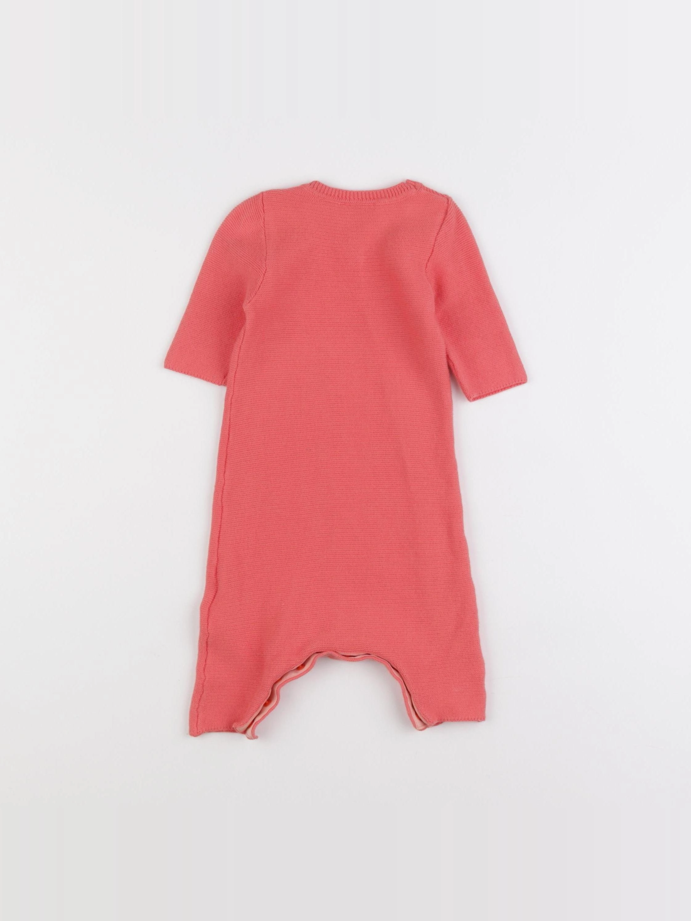 Vertbaudet - combinaison orange - 1 mois