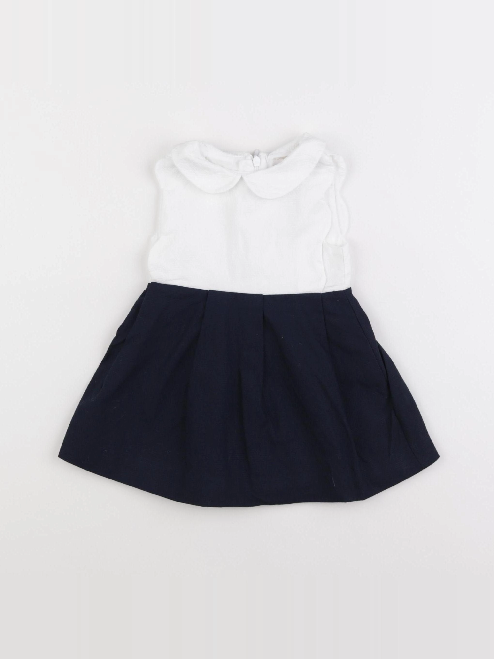 Jacadi - robe bleu - 12 mois